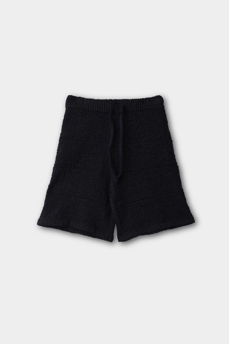 SUNNEI KNITTED SHORTS / black outlook