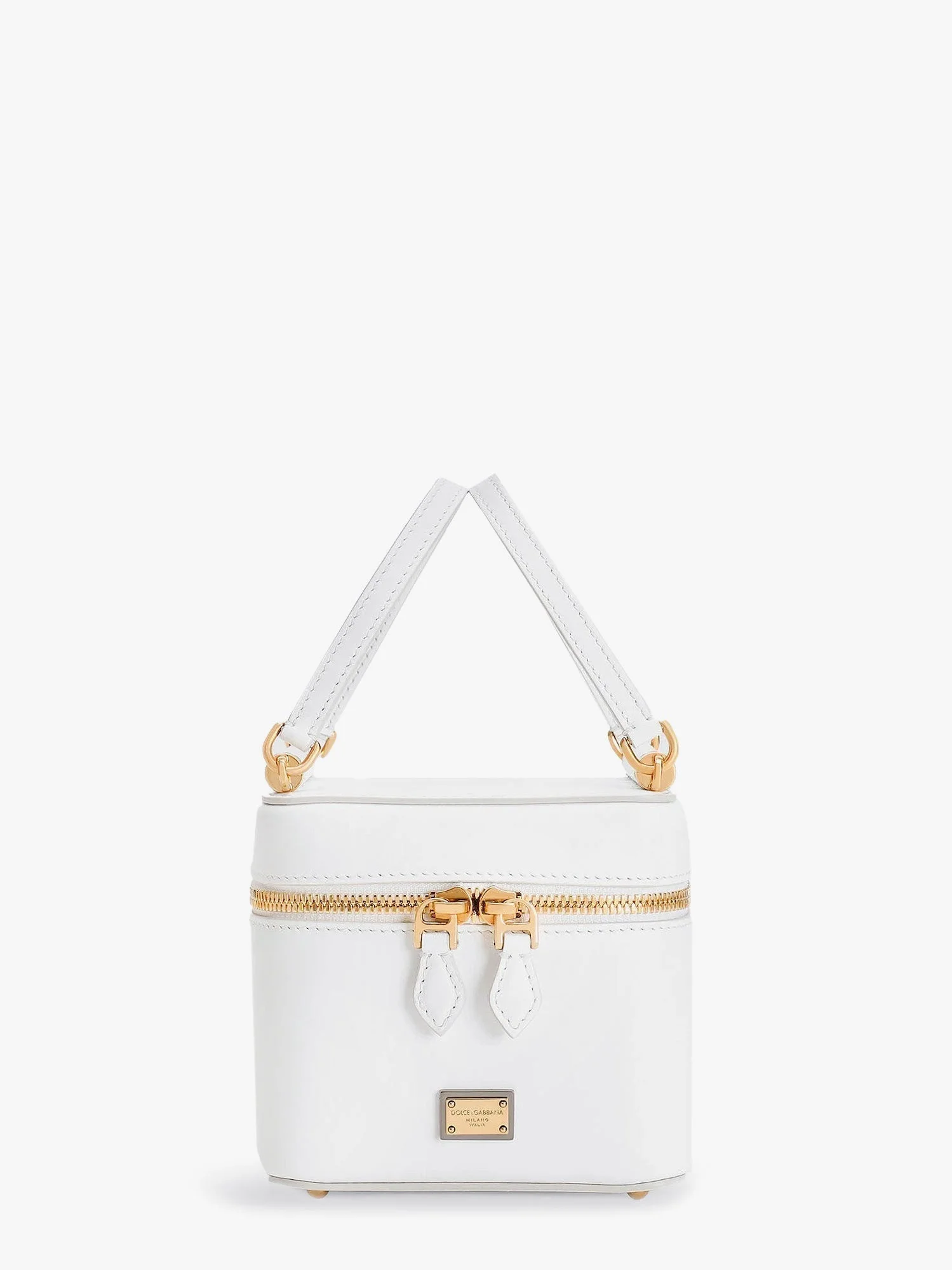 Dolce & Gabbana Women Sicily Leather Handbag With Iconic Logo Plate - 1