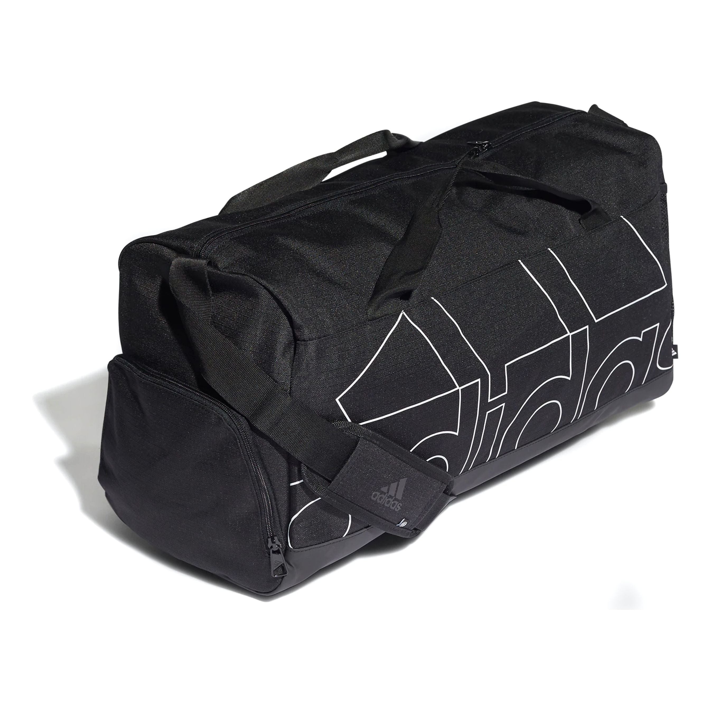 adidas Badge of Sport Duffel Bag Medium 'Black White' HC7229 - 3