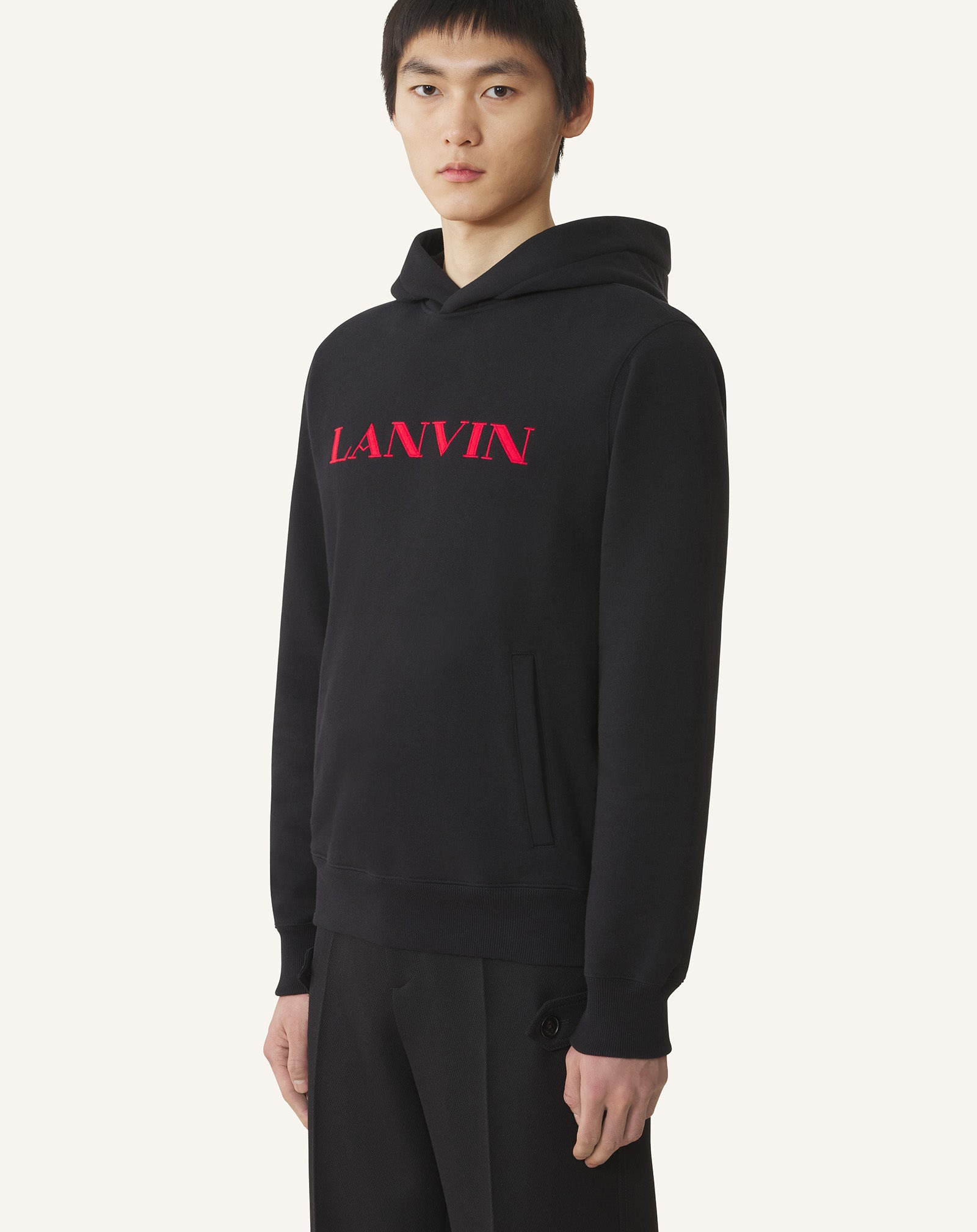 LANVIN EMBROIDERED HOODIE - 3