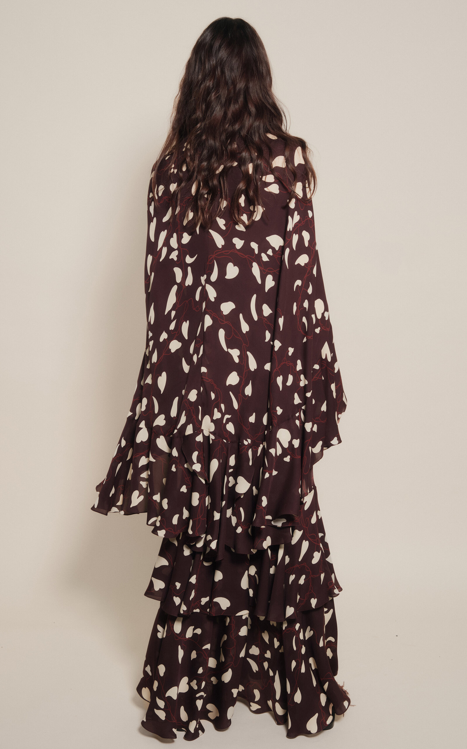 Reinterpretation Silk Cape brown - 4