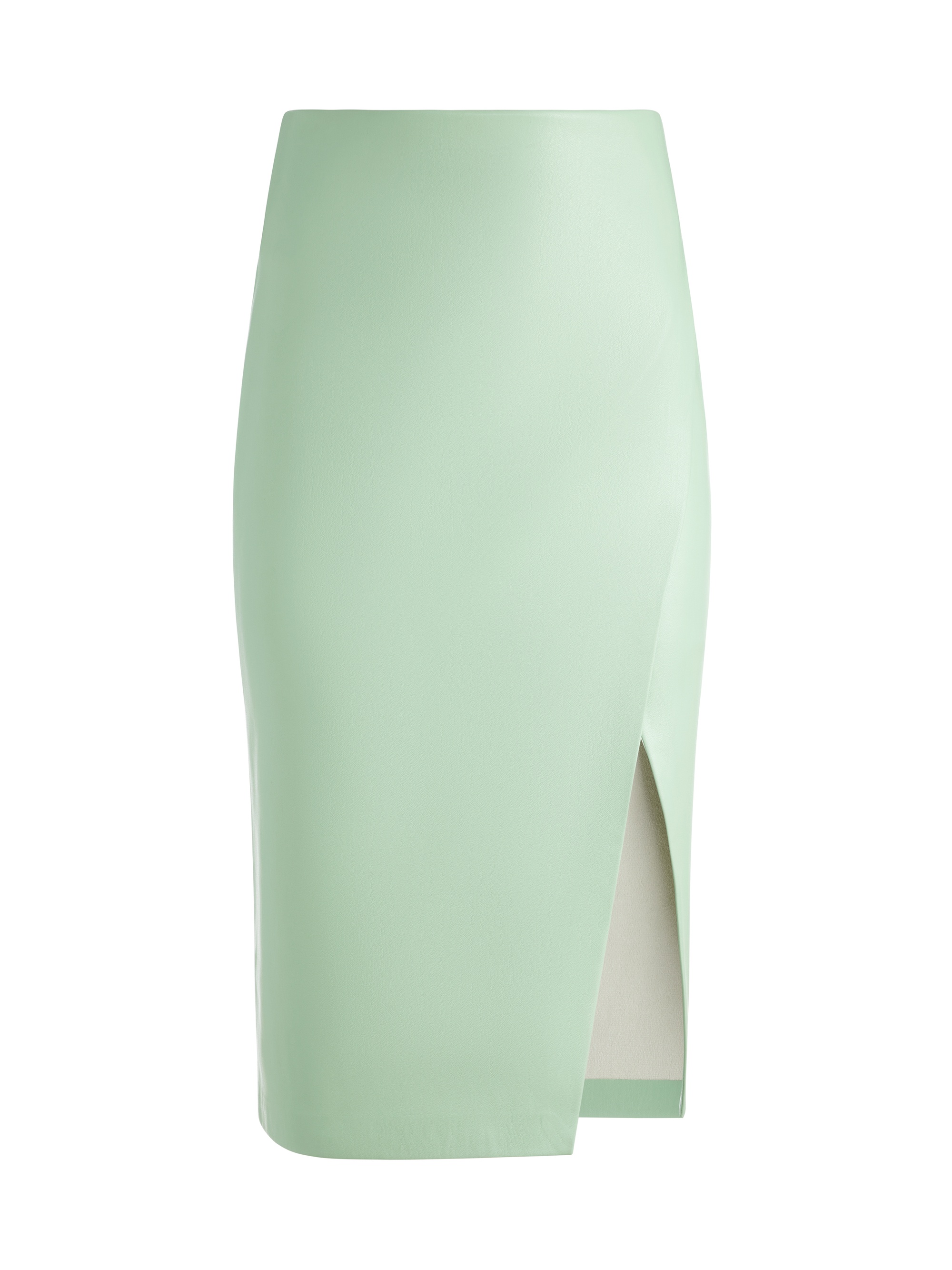 SIOBHAN FRONT WRAP MIDI SKIRT - 1