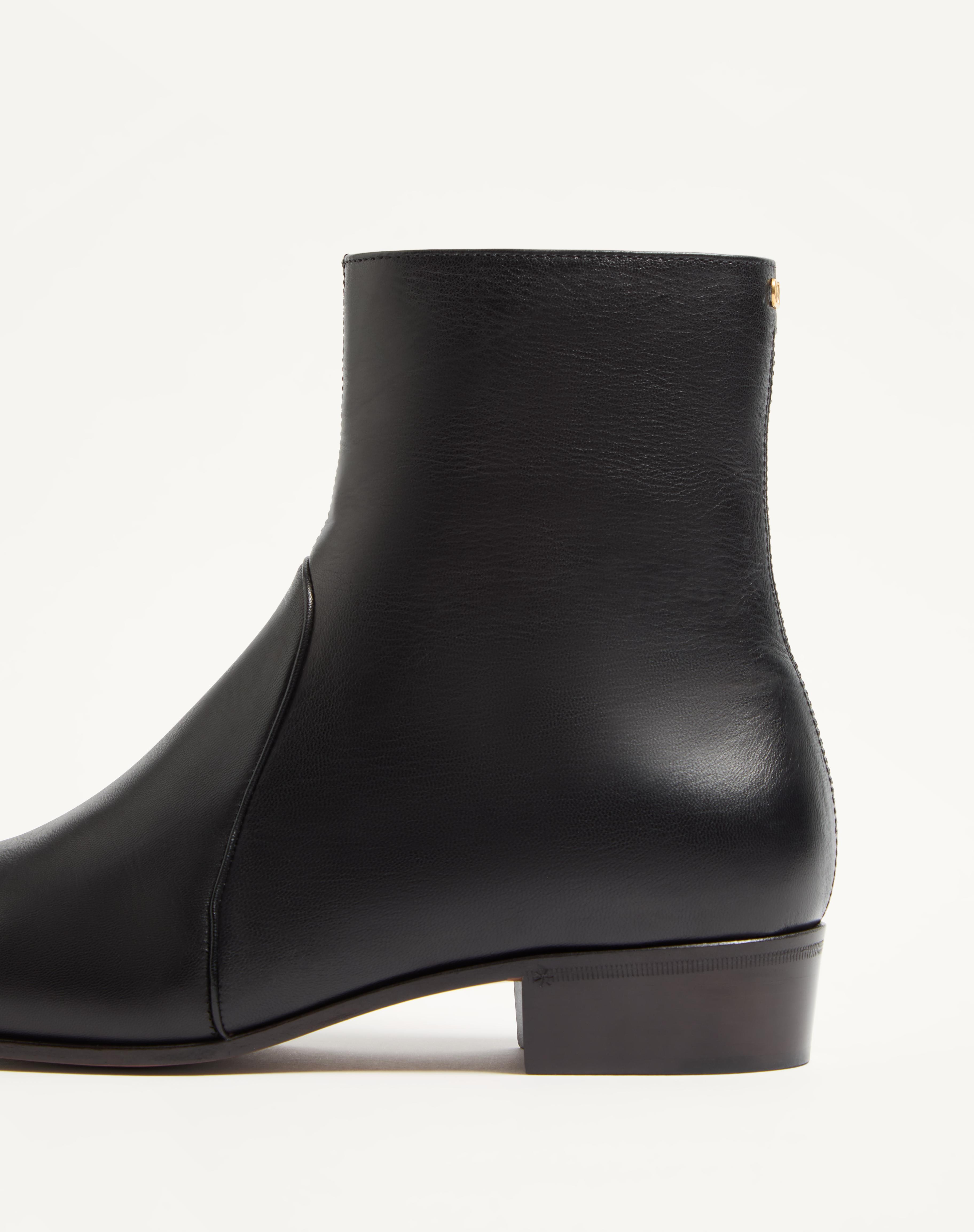 PAT ANKLE BOOT IN KIDSKIN - 7