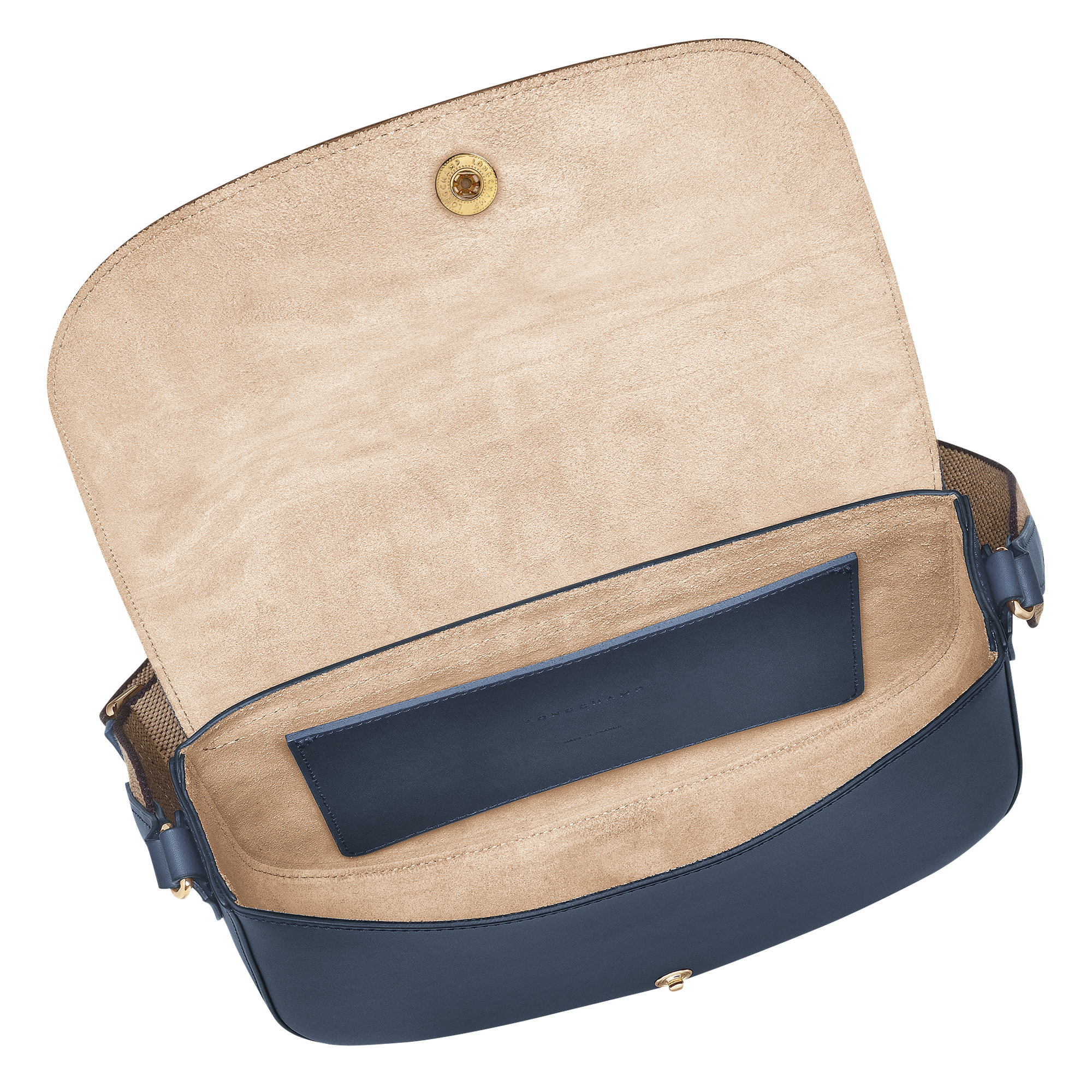 Épure M Crossbody bag Navy - Leather - 5