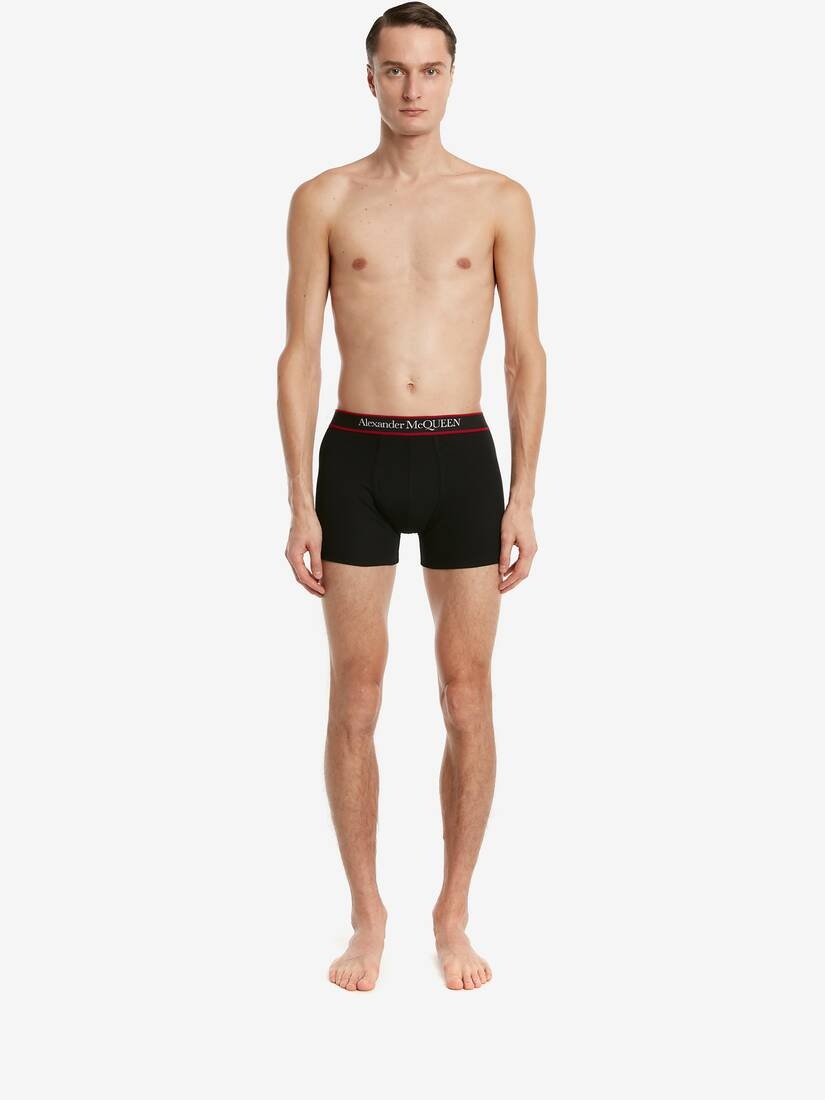 Selvedge Boxers in Black - 2