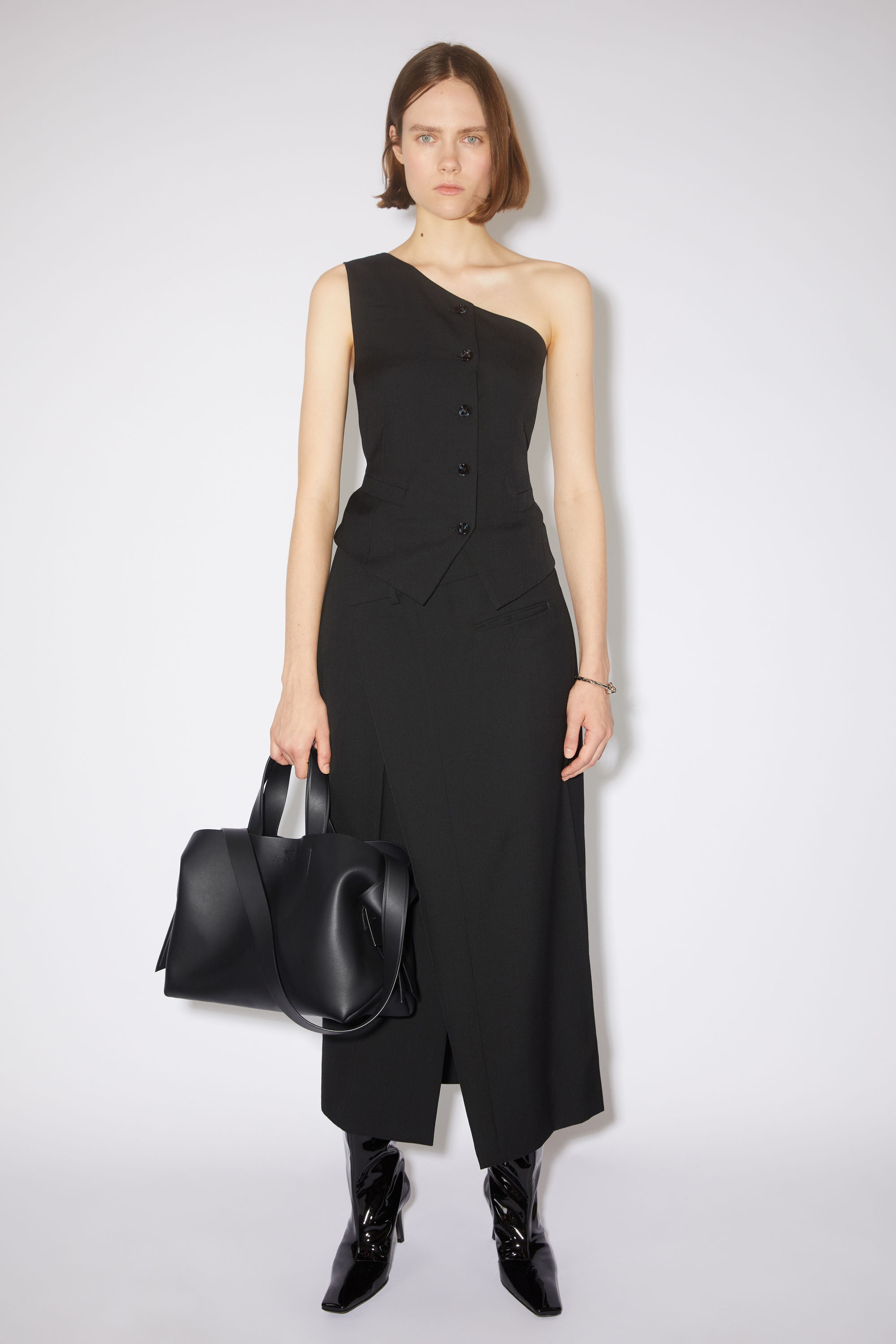 Musubi midi tote - Black - 2