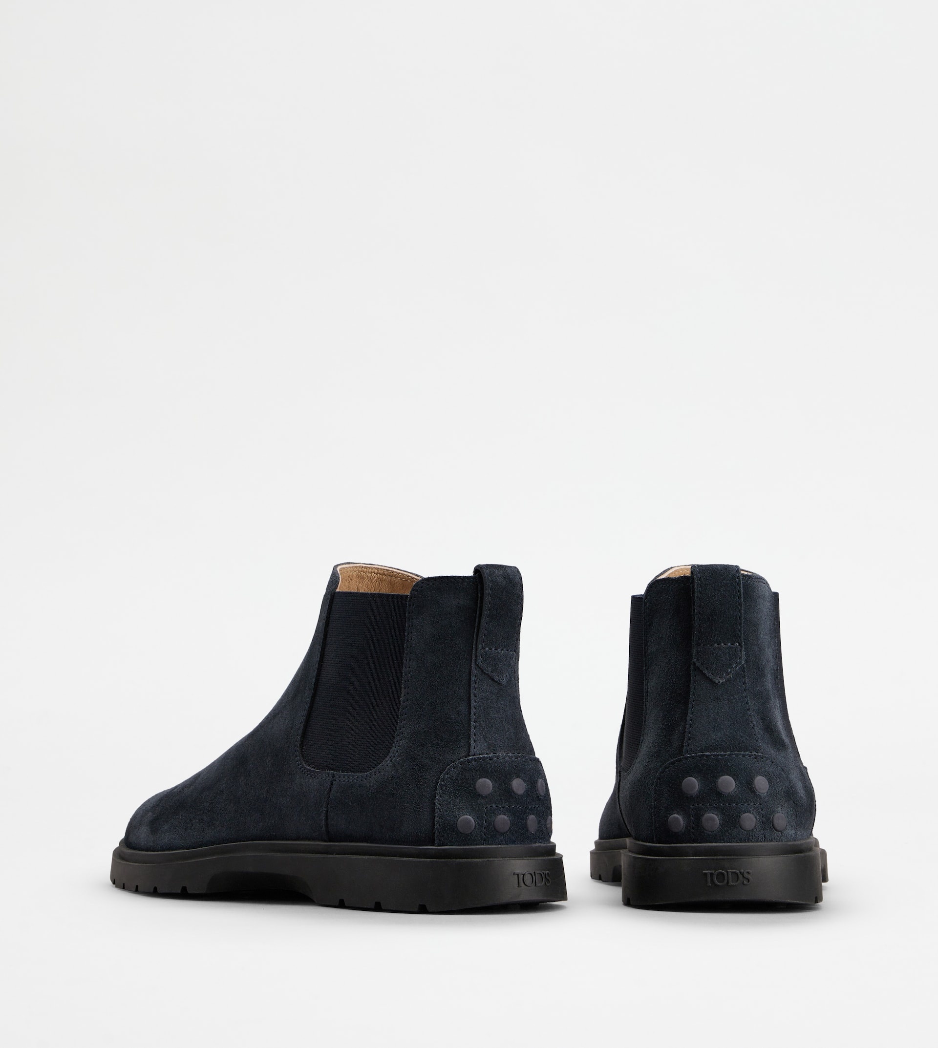 CHELSEA BOOTS IN SUEDE - BLUE - 2