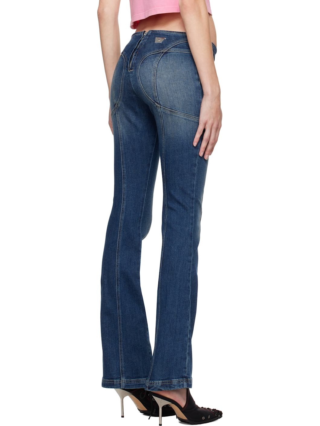 Blue Lara Jeans - 3