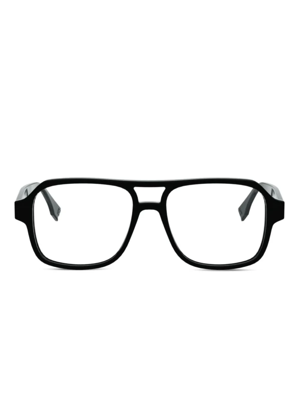 square-frame glasses - 1