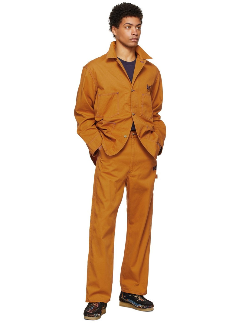 NEEDLES Tan SMITH'S Edition Painter Trousers outlook