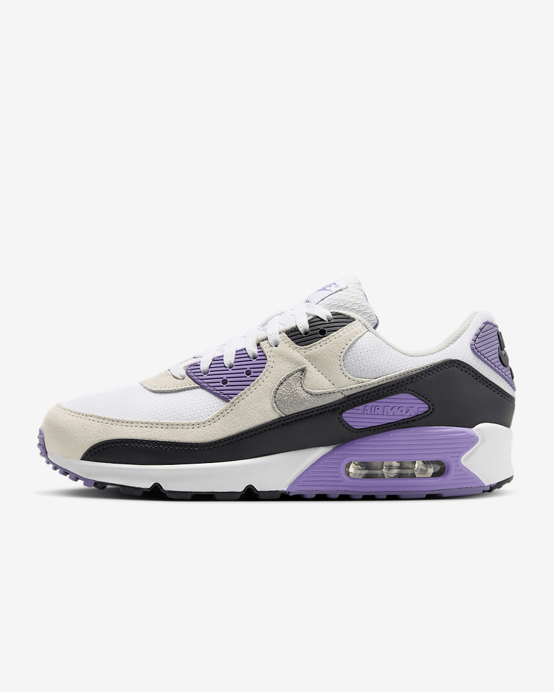Nike 공기 최대 90 'White Dusty Amethyst Photon Dust Light Smoke Grey' DM0029-114 - 1