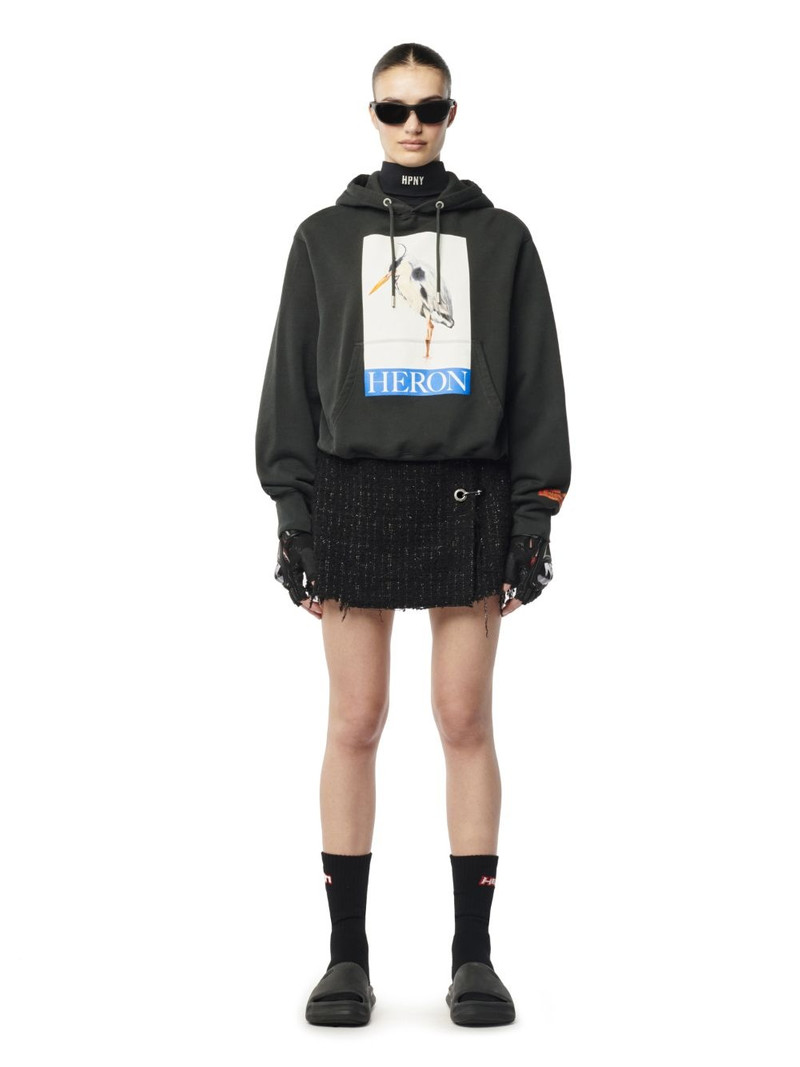 Heron Preston Heron Bird Painted Hoodie outlook
