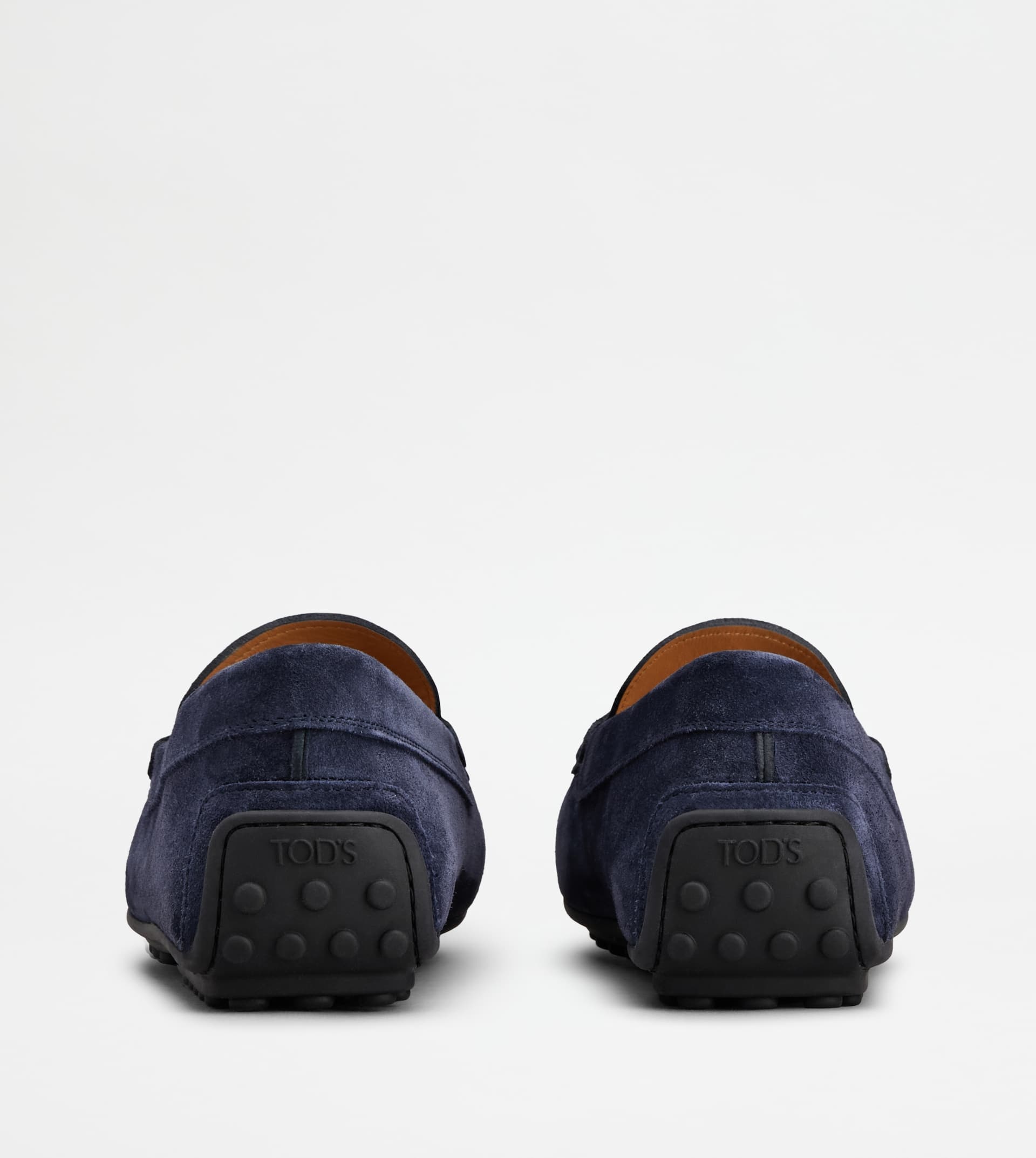 CITY GOMMINO DRIVING SHOES IN SUEDE - BLUE - 3