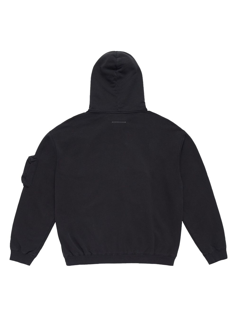 cargo-pockets "Black" hoodie - 2