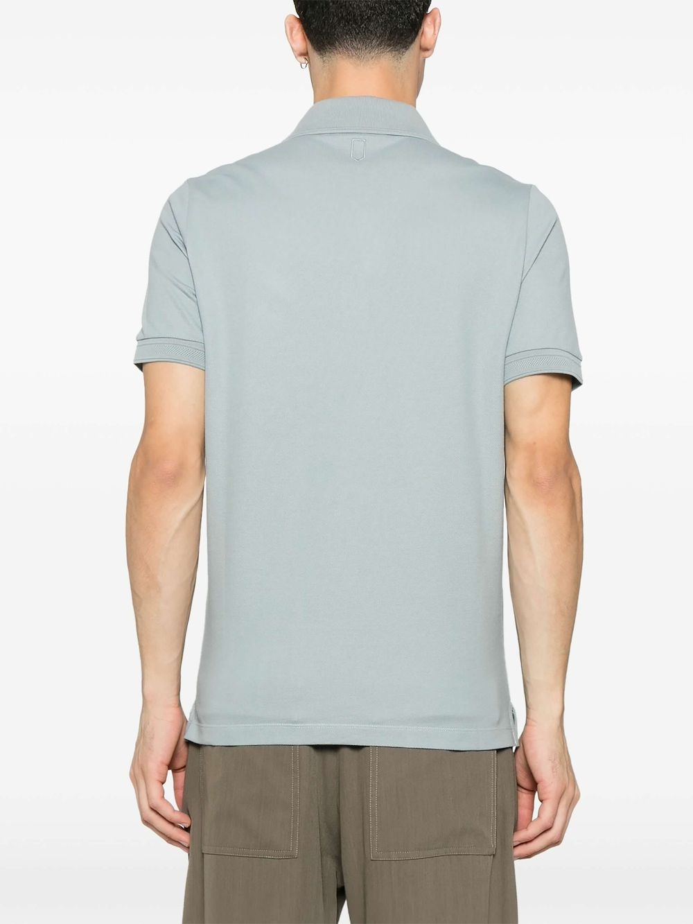 cotton polo shirt - 3