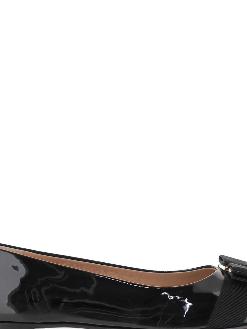 Vara-bow leather ballet shoes - 5