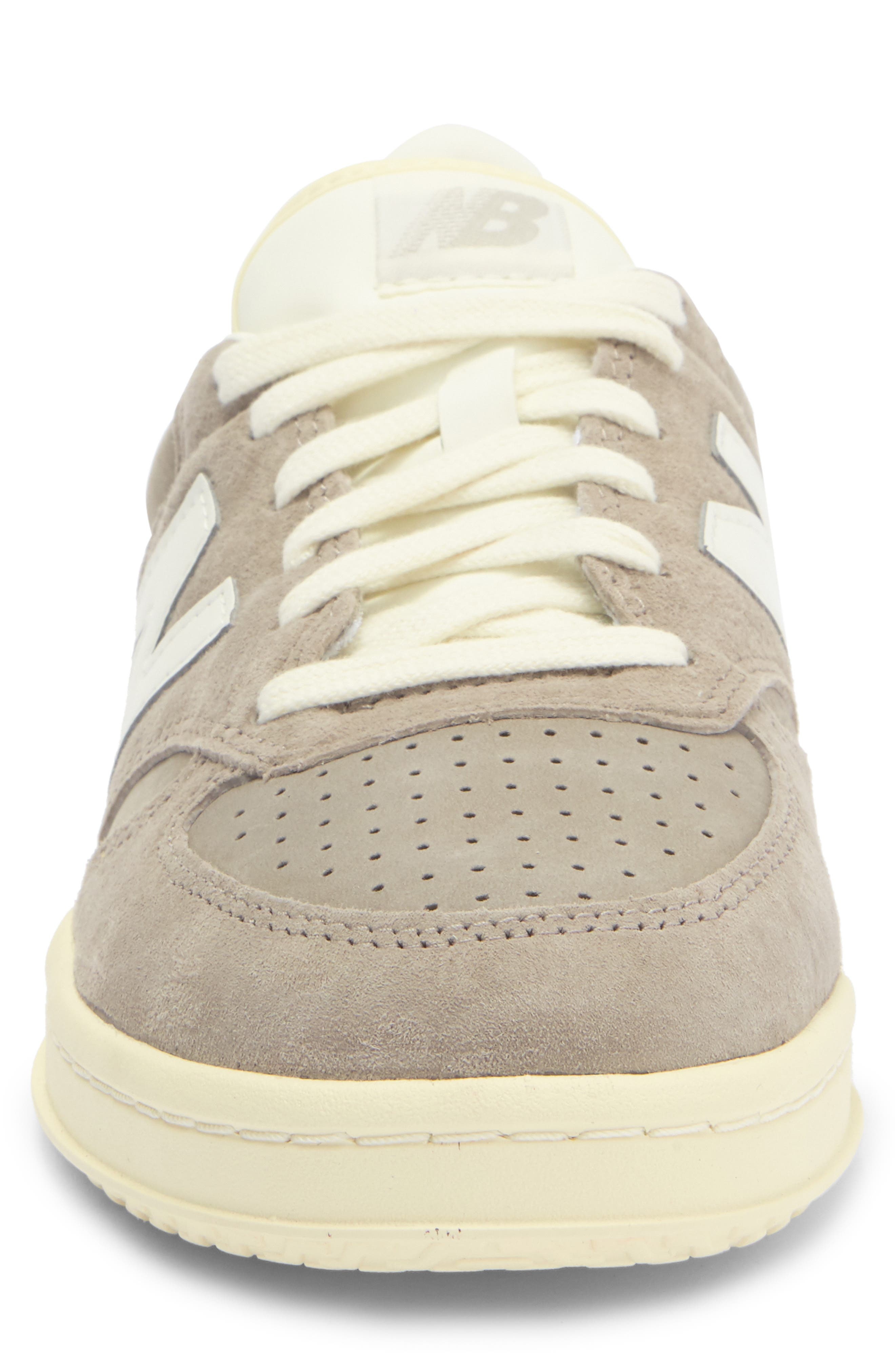 New Balance T500 Tennis Sneaker in Arid Stone/Sea Salt at Nordstrom - 4