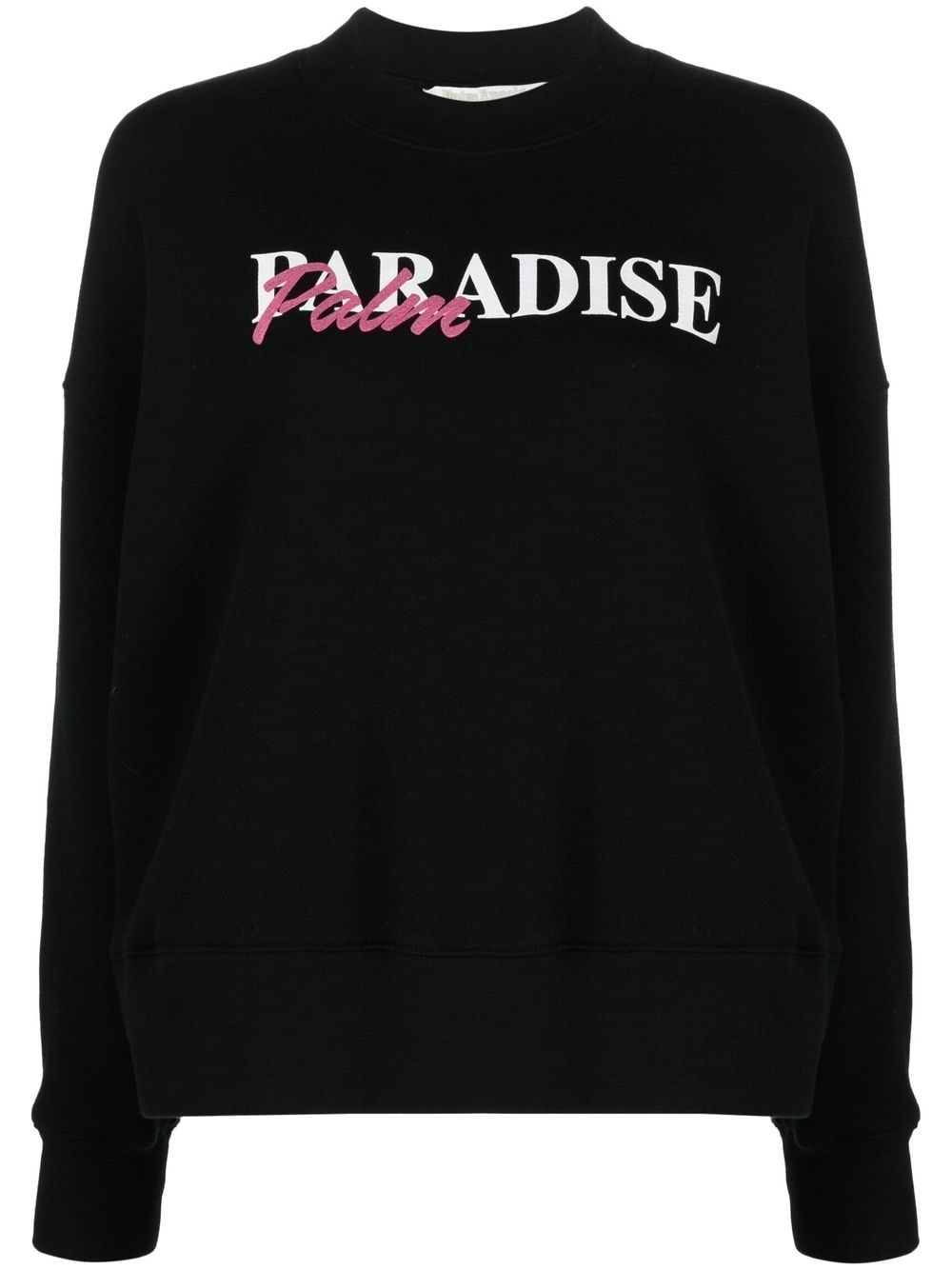Paradise Palm print sweatshirt - 1