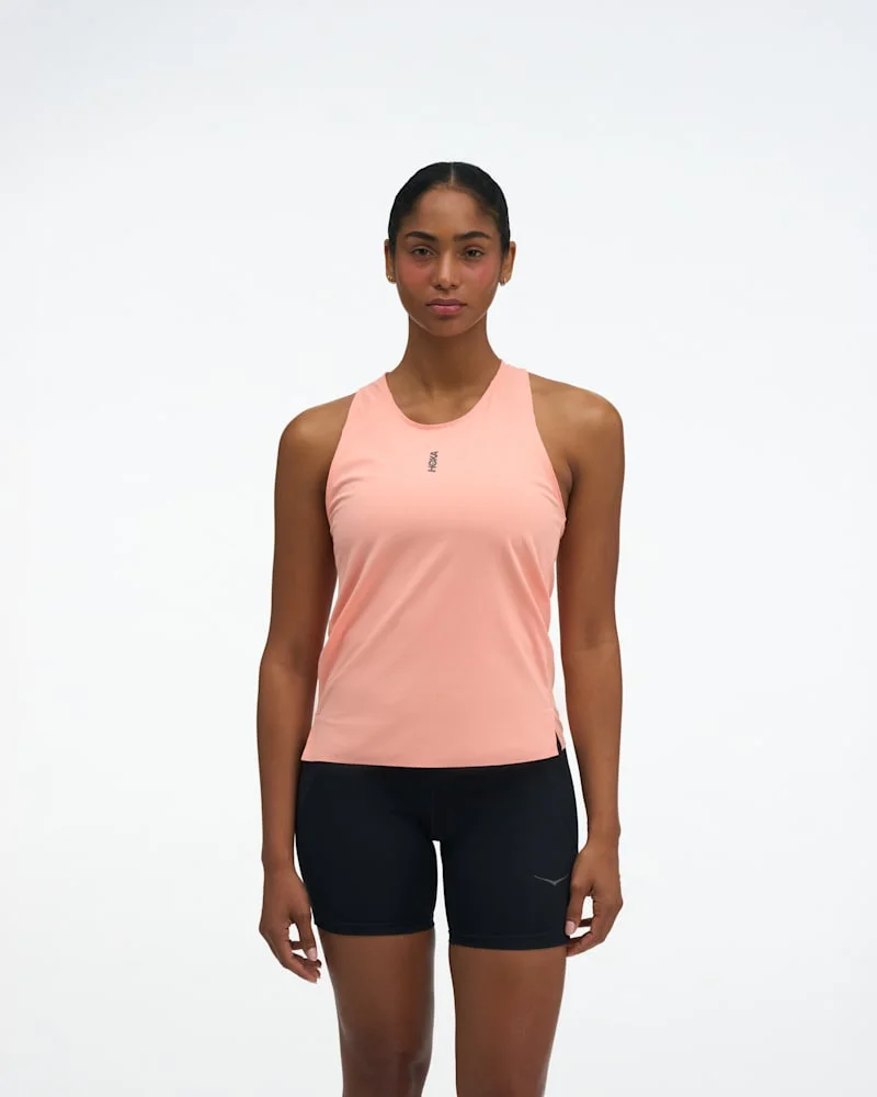 Women's EveryRun Tank Top in Sunstone - 1