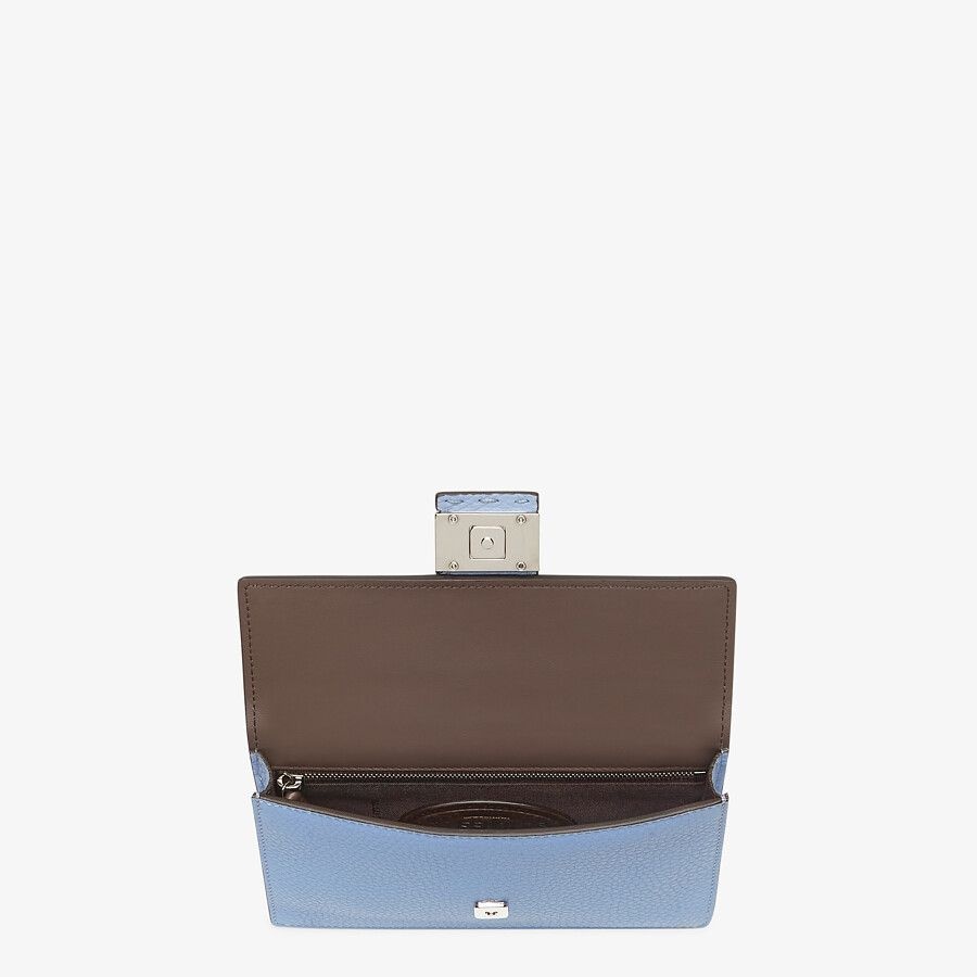 Light blue leather bag - 4