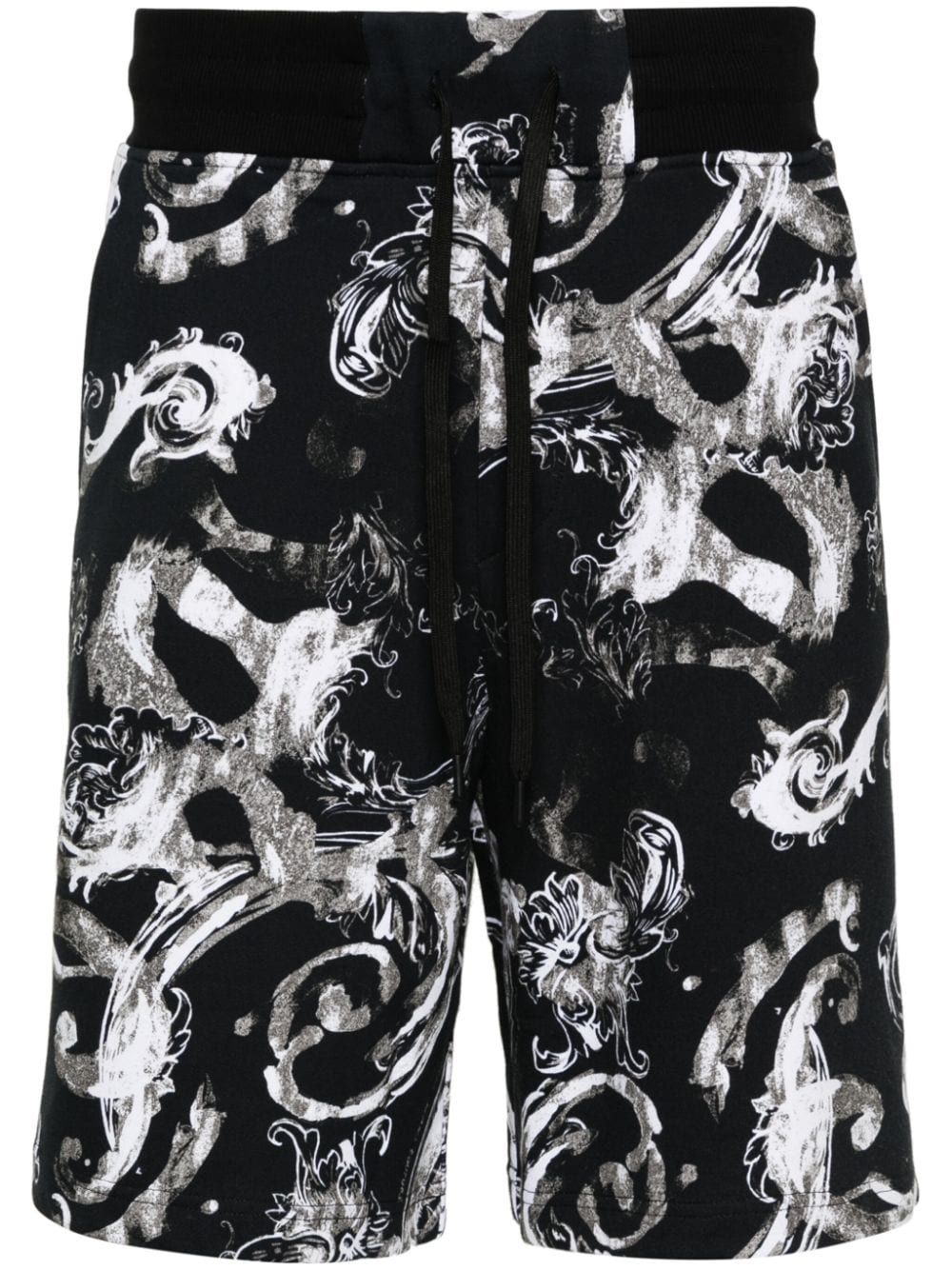 Watercolour Couture cotton shorts - 1