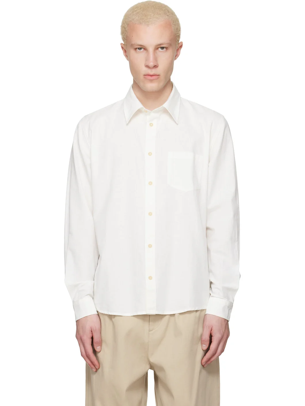 White Harris Shirt - 1