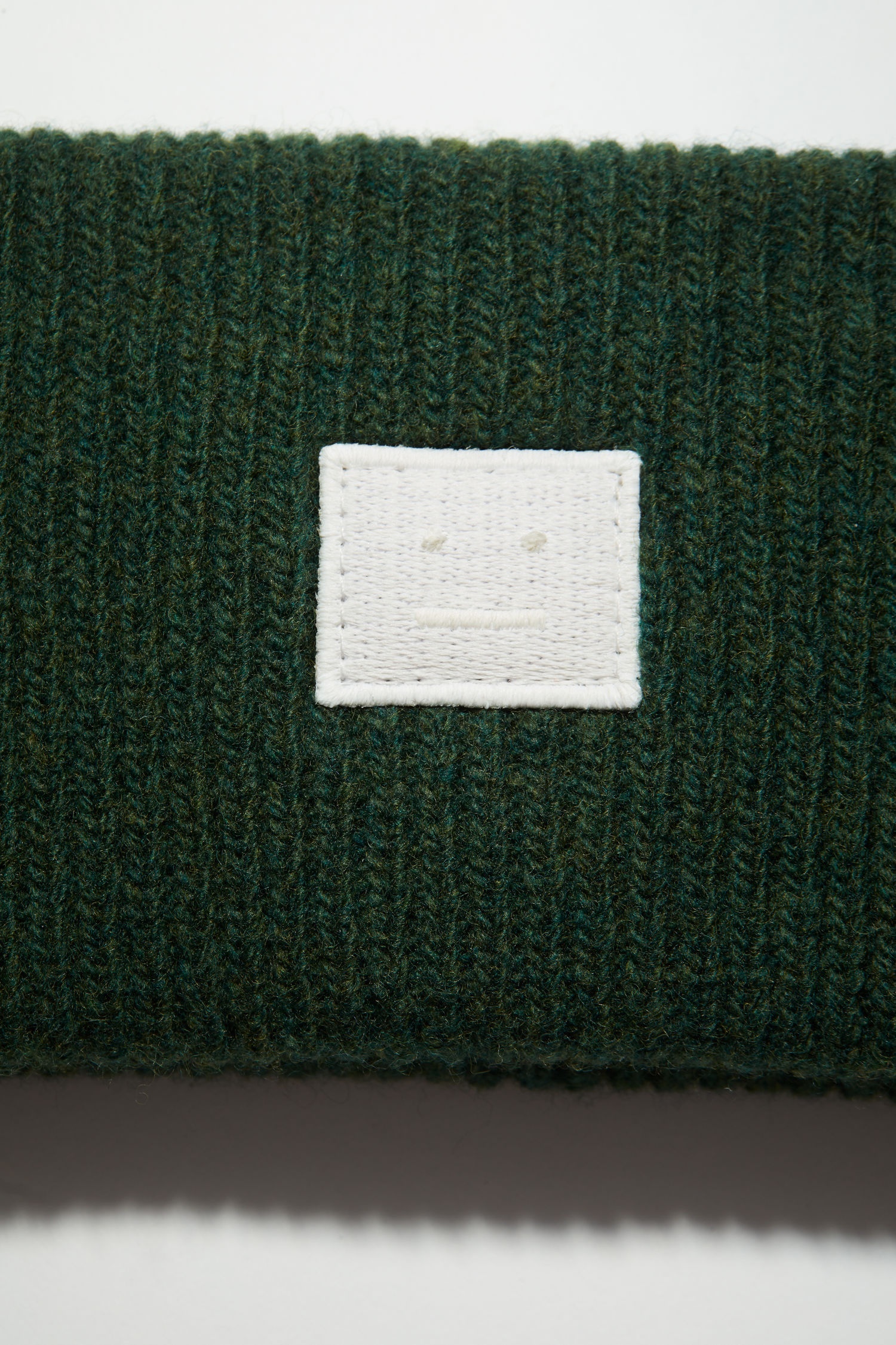 Ribbed headband - Dark green - 4