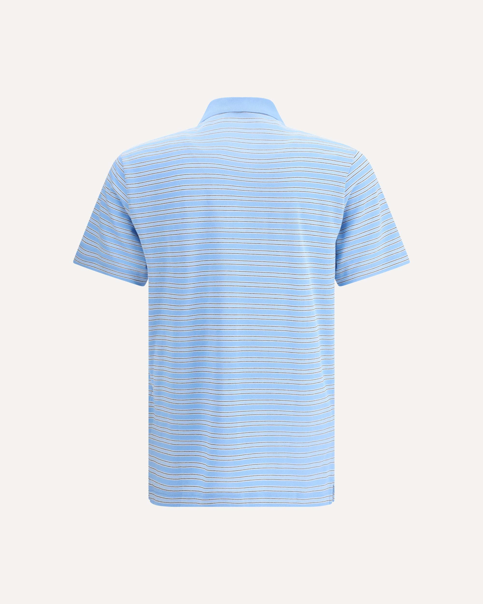 Striped Polo Sweater - 2