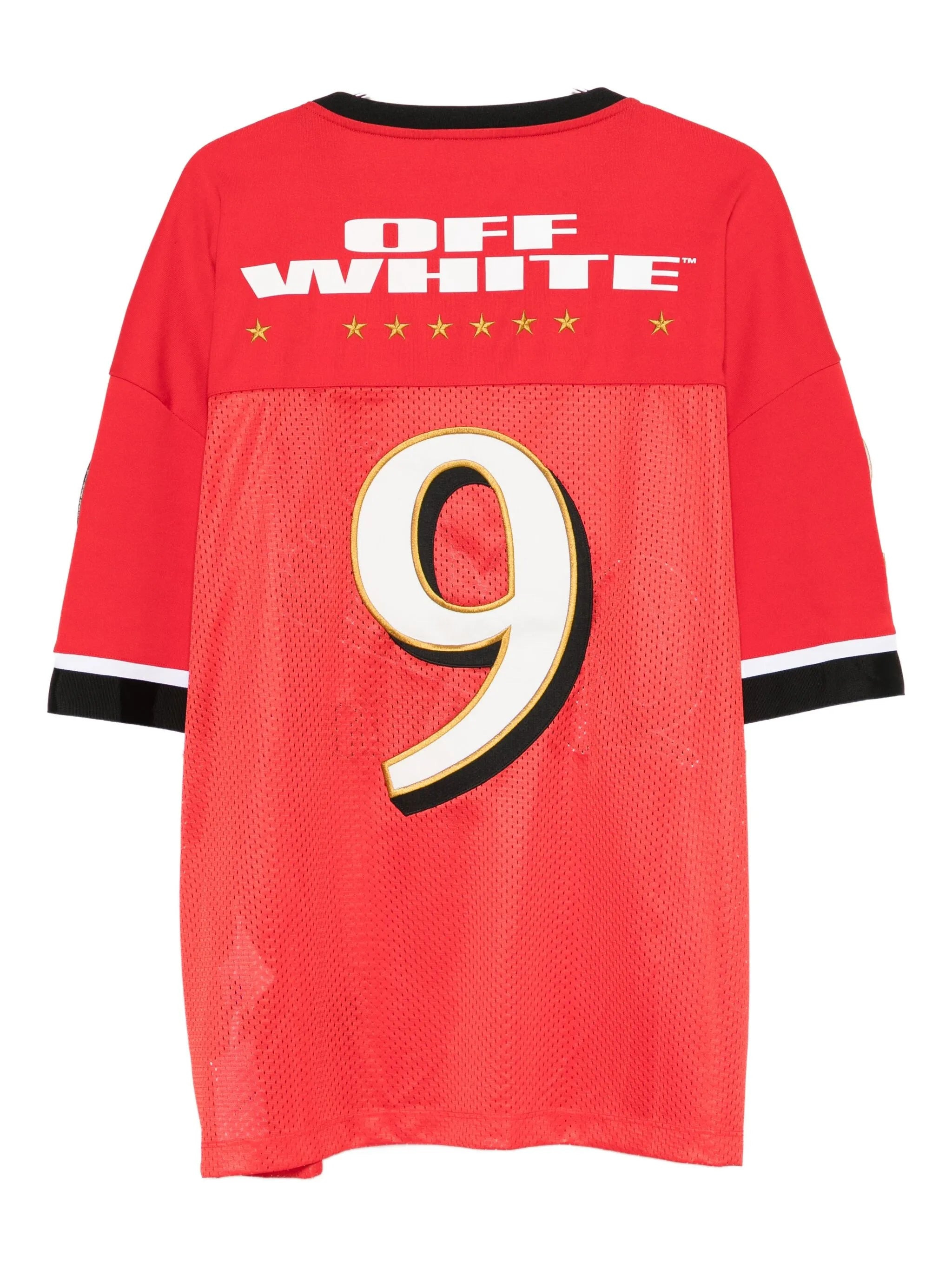 Off-white Logo-print Mesh T-shirt - 3
