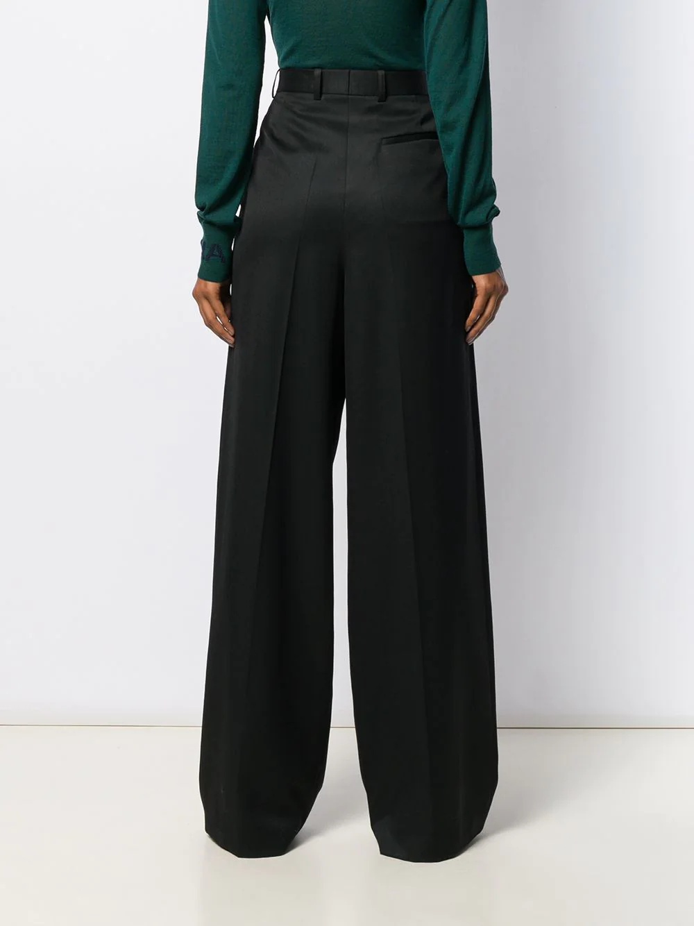 long wide-leg trousers - 4