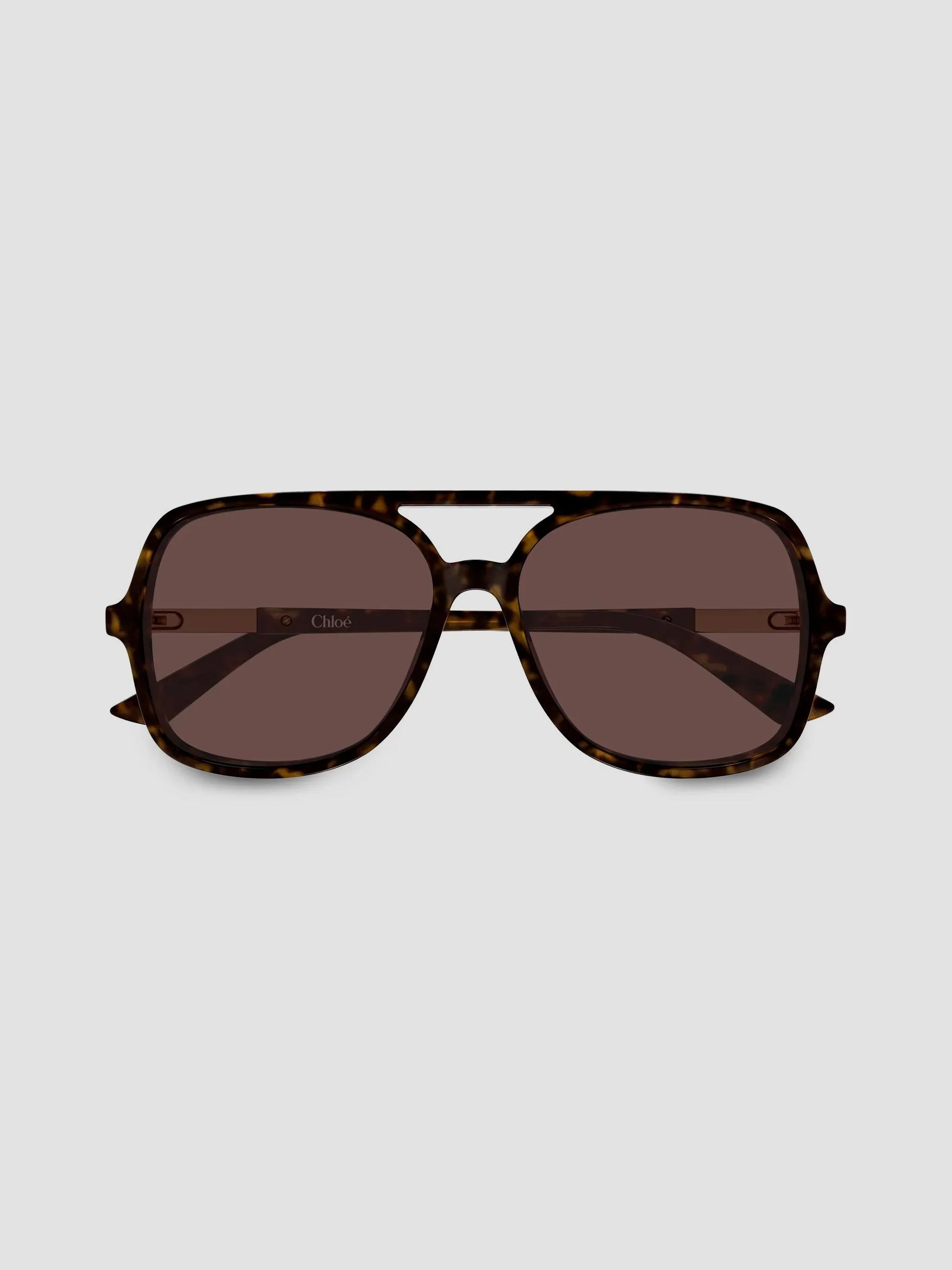 Women's Judy 57MM Navigator Sunglasses - Brown - 1