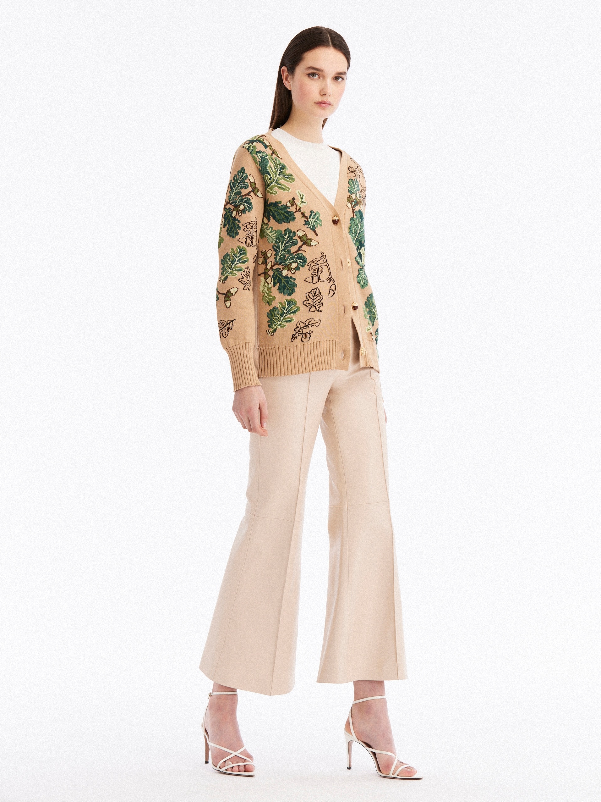 ACORN JACQUARD CARDIGAN - 2