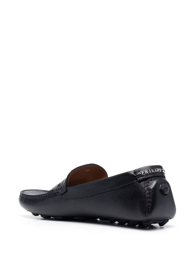 logo moccasin loafers 3