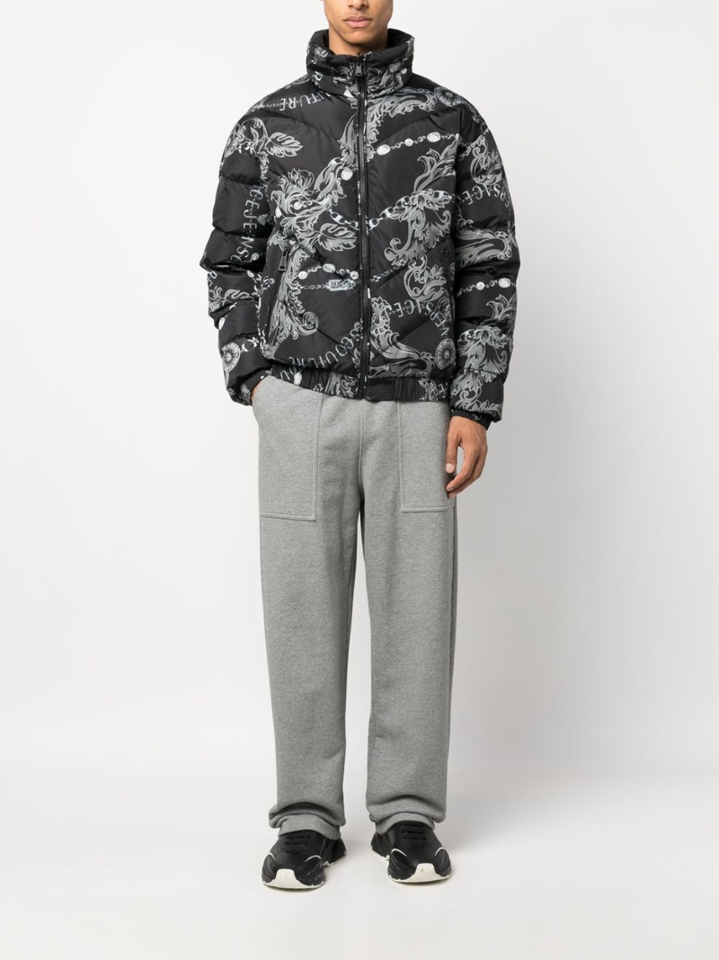 VERSACE JEANS COUTURE reversible padded jacket outlook