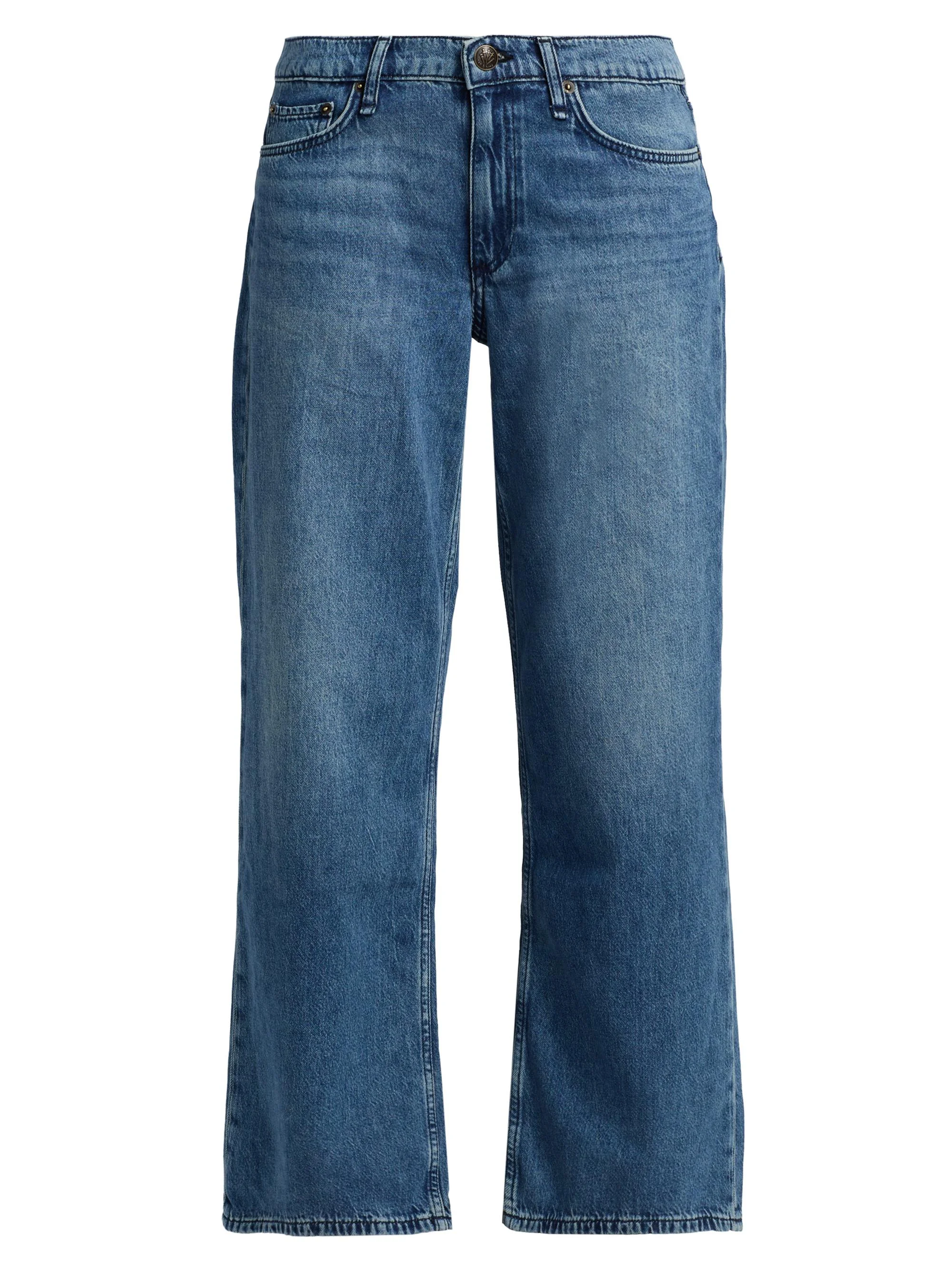 Women's Cam Ankle Straight-Leg Jeans - River - 1