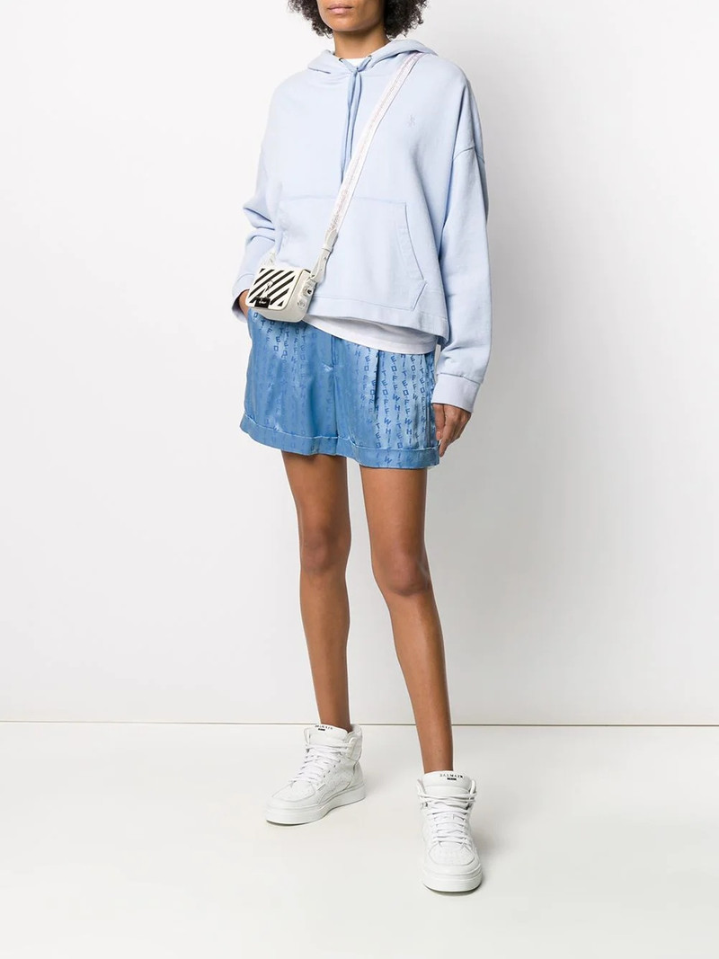 Off-White jacquard logo shorts outlook