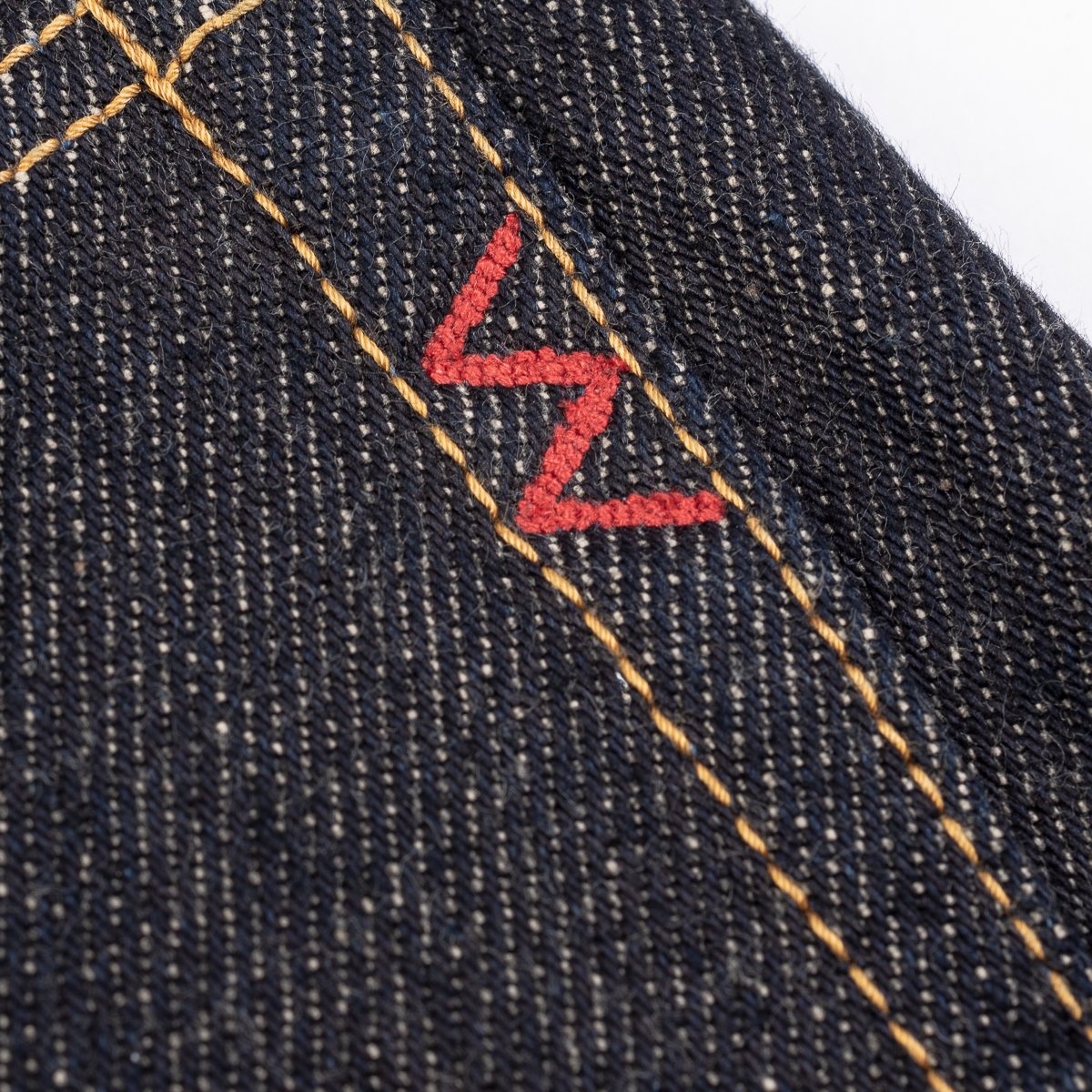 IH-888-SST 21oz Shinayaka Selvedge Denim Medium/High Rise Tapered Cut Jeans - Indigo - 9