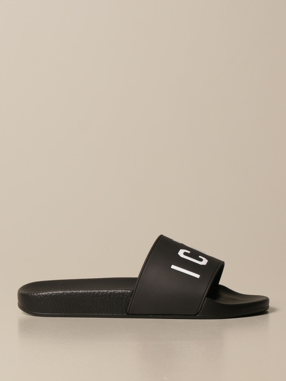 Dsquared2 rubber sandal with Icon print - 1