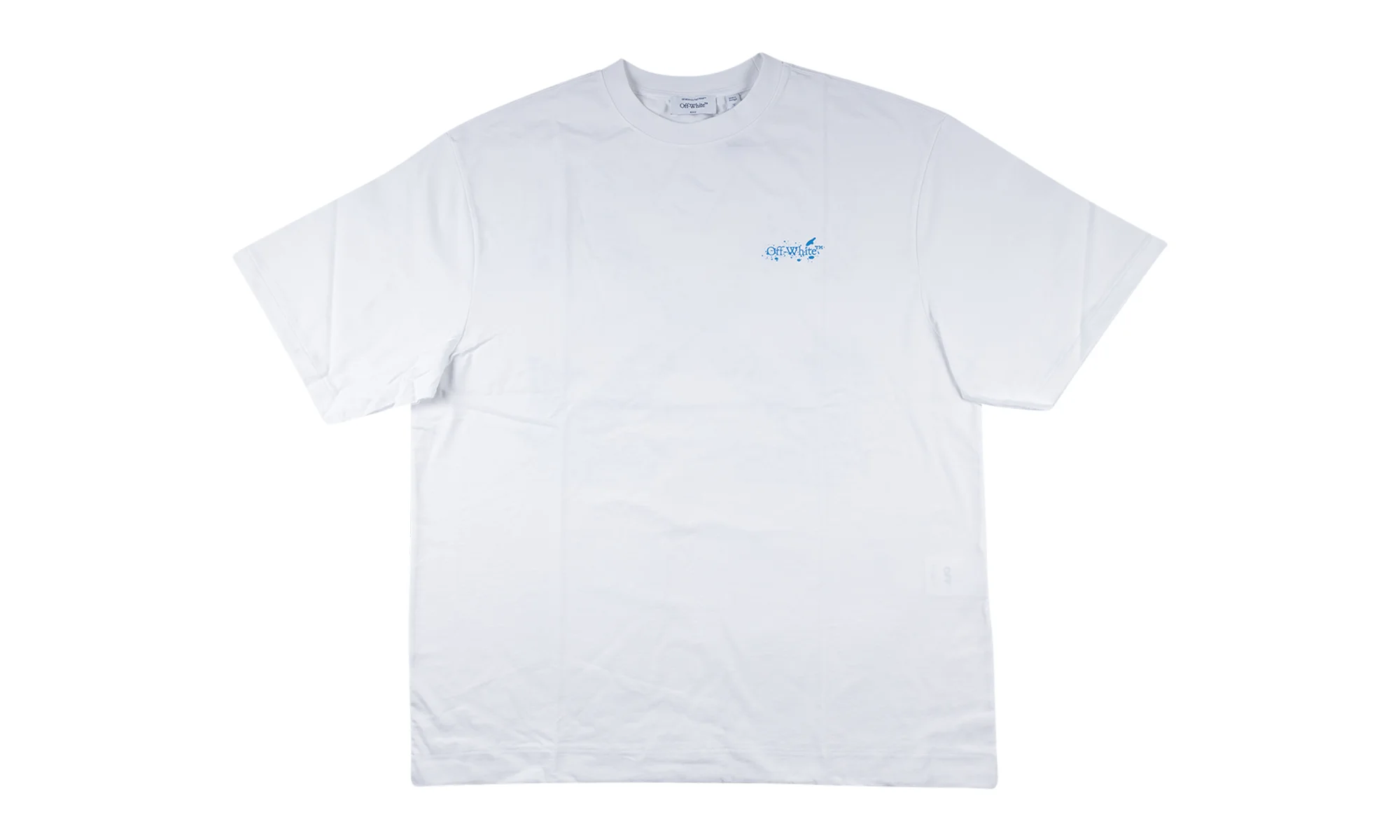 PAINT SPLATTER ARROW DIAG SKATE FIT TEE "White" 44OWOS26T064 100 - 1