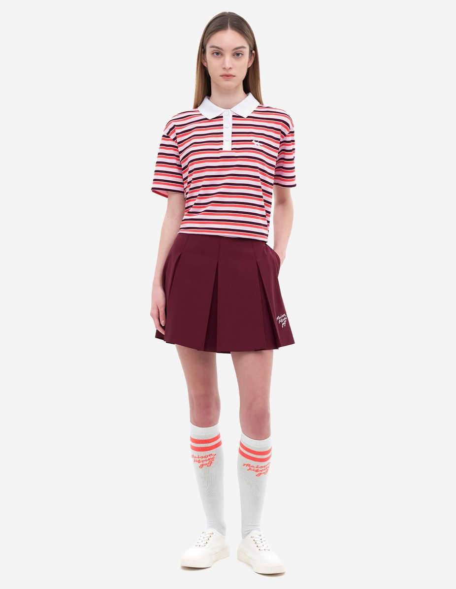 Women Stripe Polo - 2