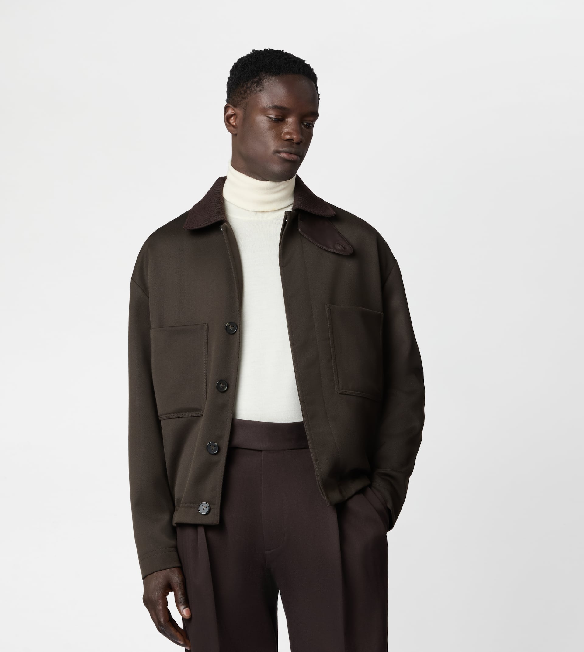 COACH JACKET - BROWN - 5