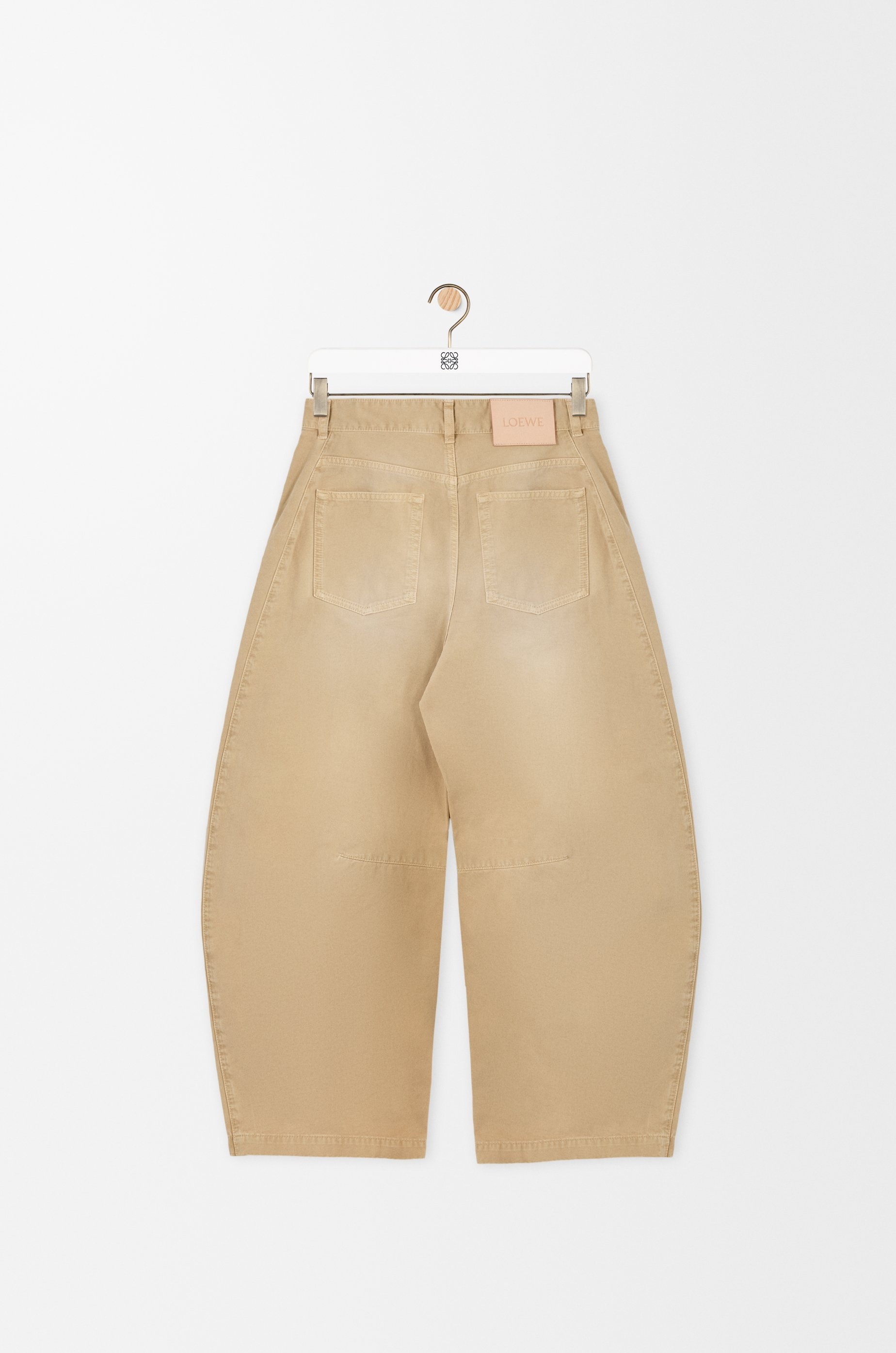 Barrel trousers in cotton - 2