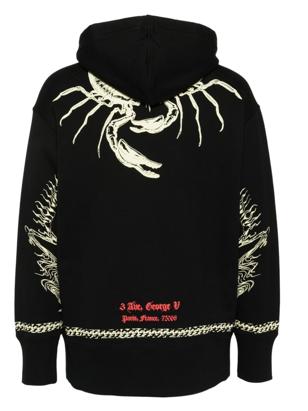 graphic-print hoodie - 2