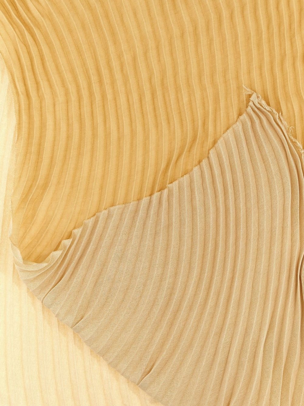 pleated scarf - 3