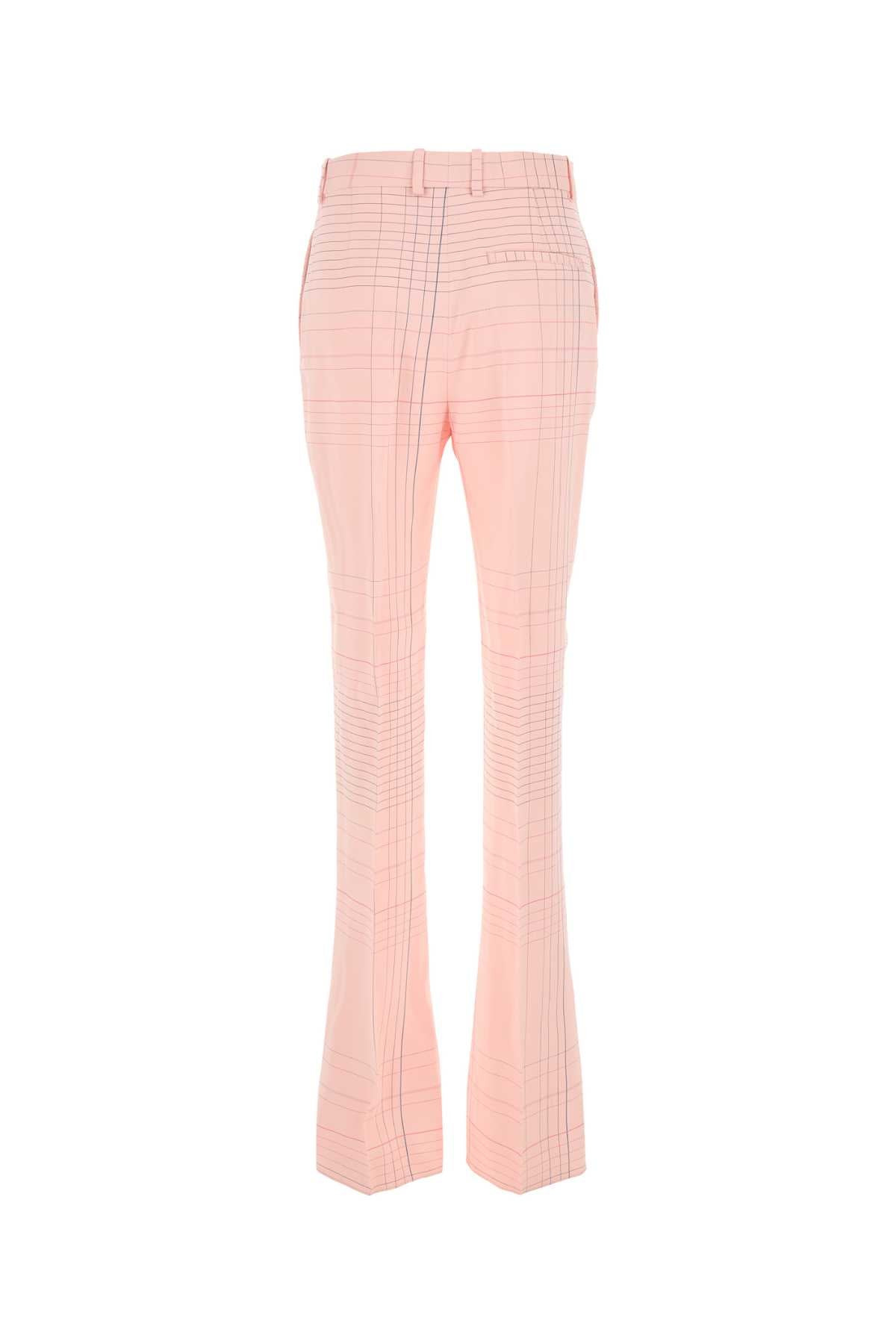 Bottega Veneta Women Pink Stretch Viscose Blend Pant - 2