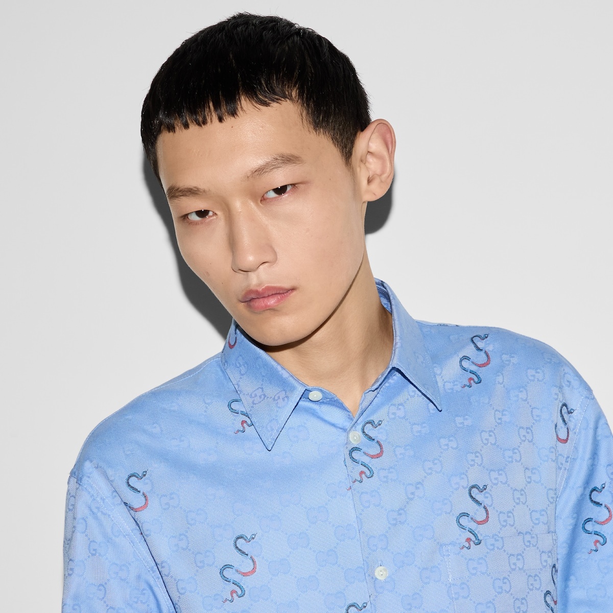 GG Oxford cotton shirt - 5
