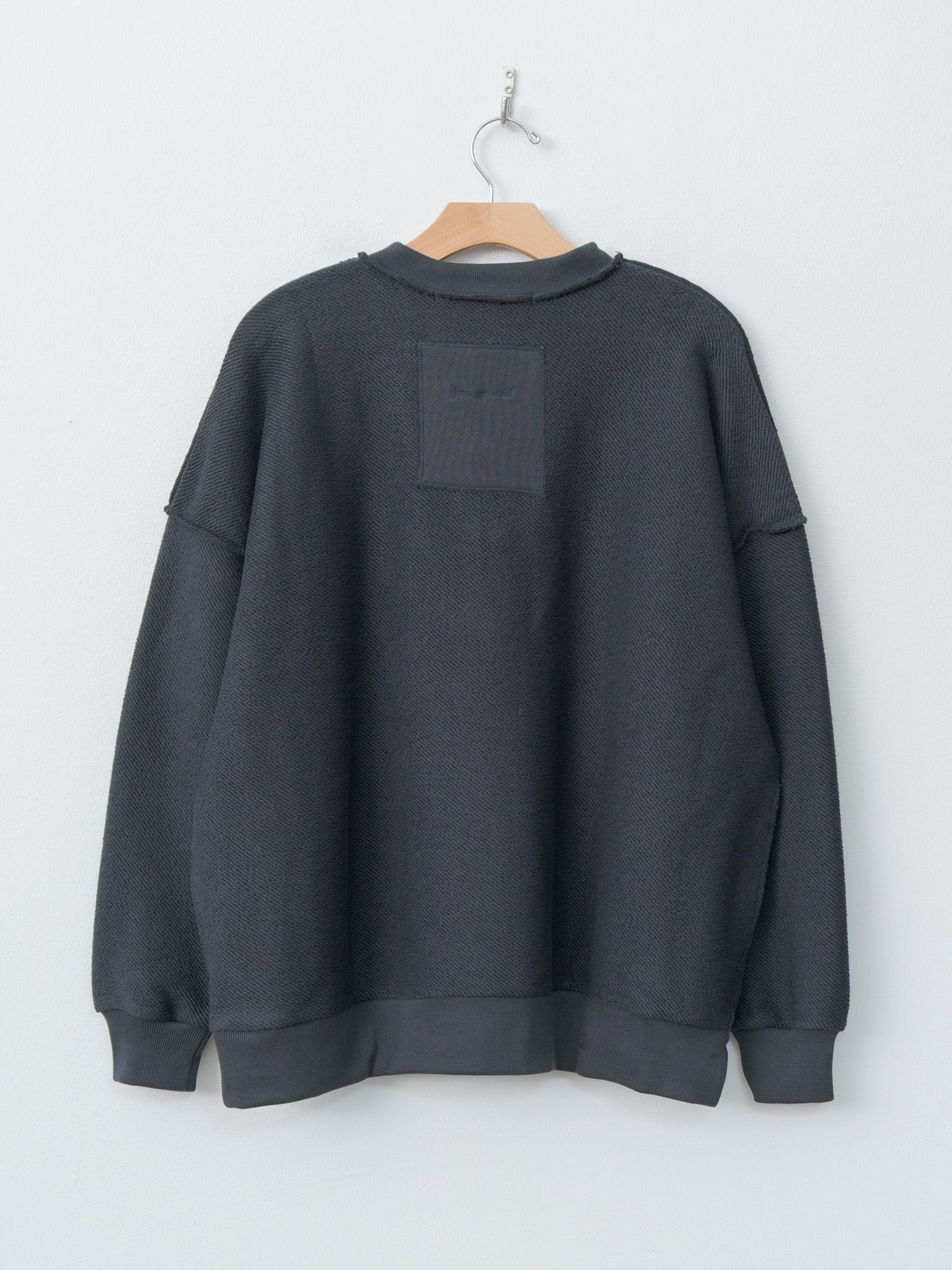 The Mechanic Jumper - Loopback Twill Charcoal - 8