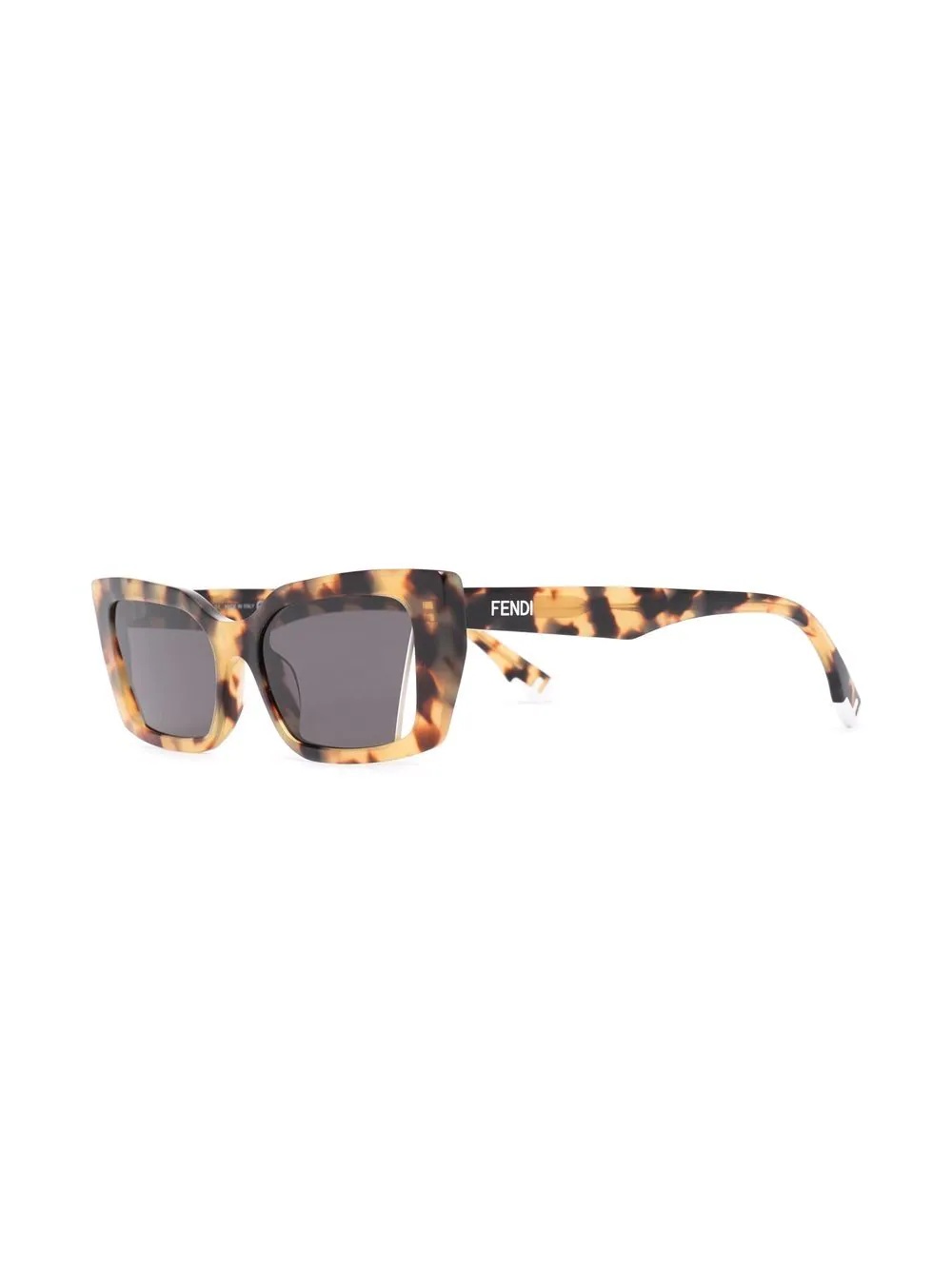 rectangular-frame sunglasses - 2