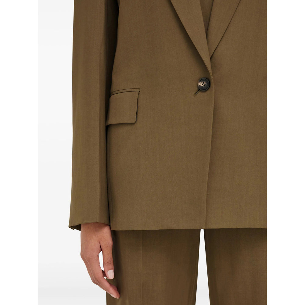 Ferragamo Brown Jackets - Blazers Women - 5