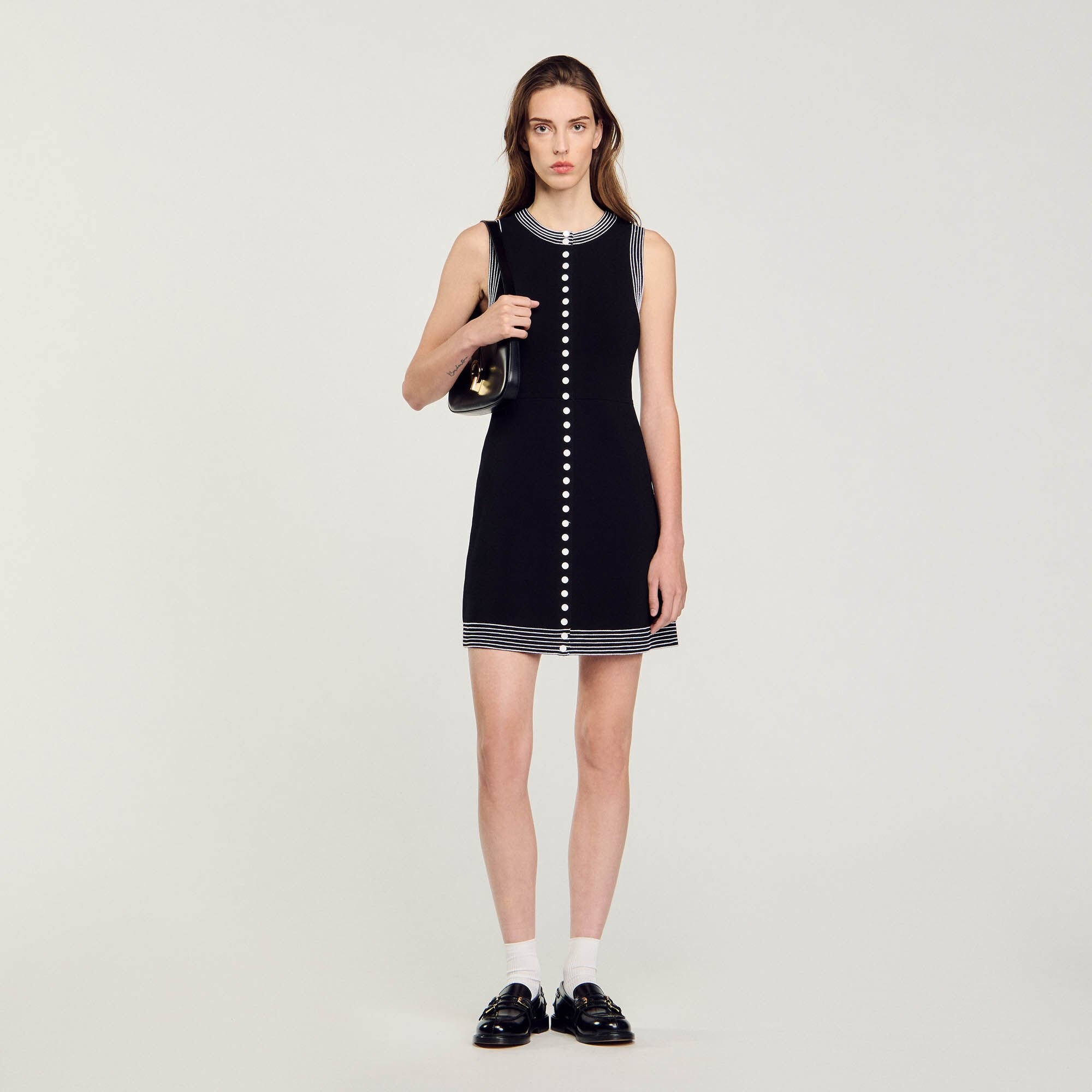 SHORT BUTTON-UP DRESS - 2